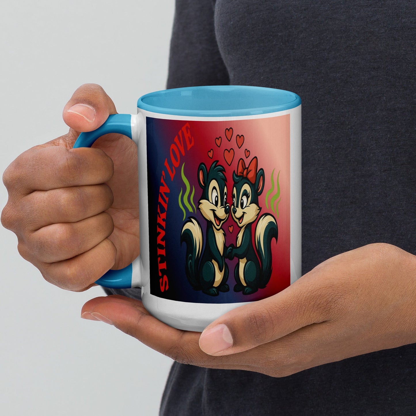 Mug with Color Inside - STINKIN' LOVE | Unique Everyday Designz Home, Gifts & Apparel A Lid for Every Pot ~Everyday Designz~
