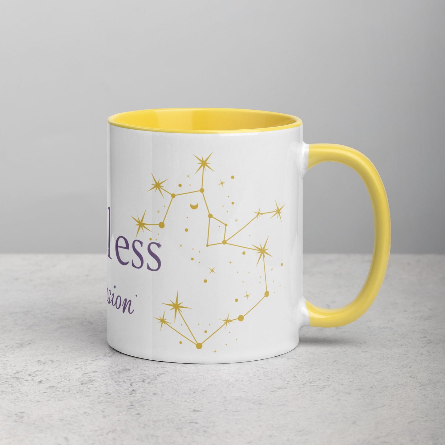 Zodiac Sagittarius - Aimless Precision - 11oz and 15oz (some colors)Mug with Color Inside | Unique Everyday Designz Home, Gifts & Apparel A Lid for Every Pot ~Everyday Designz~