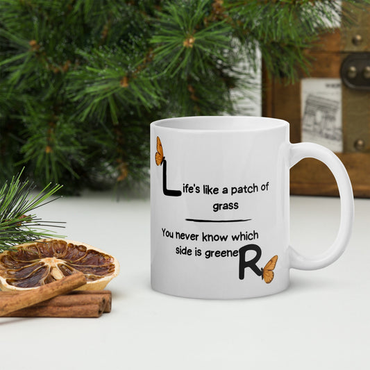 Barnyard Sarcasm- 11oz, 15oz and 20oz White glossy mug | Unique Everyday Designz Home, Gifts & Apparel A Lid for Every Pot ~Everyday Designz~