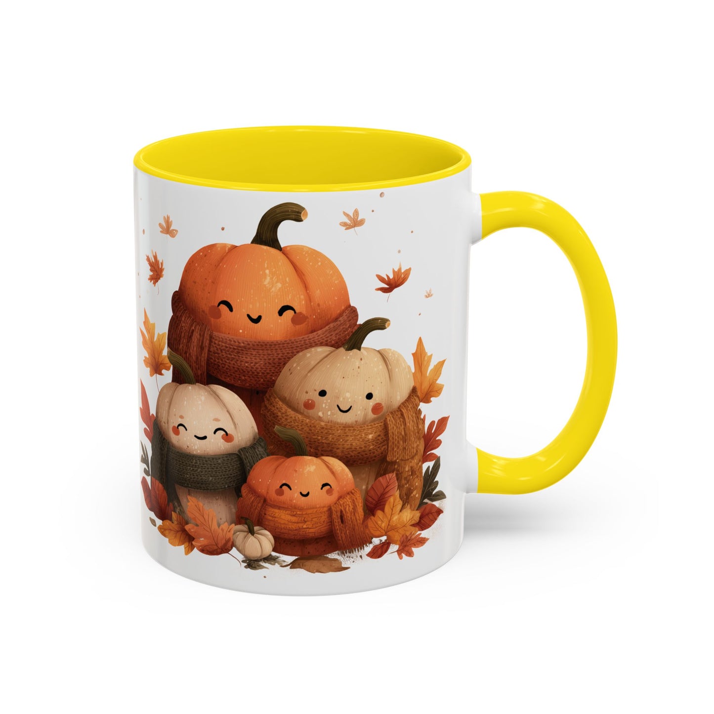 Accent Coffee Mug - Welcome to Our Patch Pumpkin Family Design