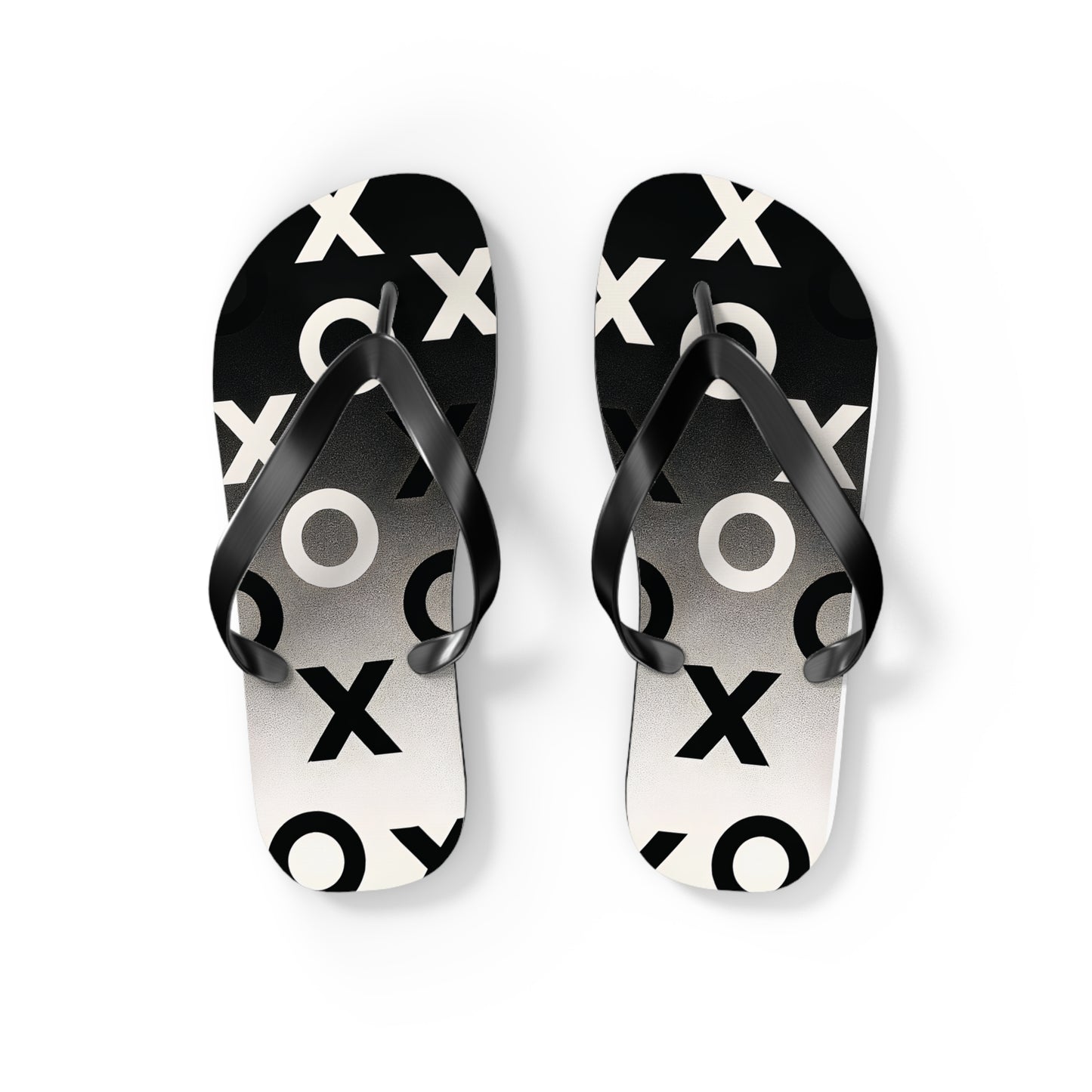 Stylish Flip Flops with Minimalist OX Design, Beach Footwear, Summer Sandals, Casual Summer Vibes, Vacation Essentials