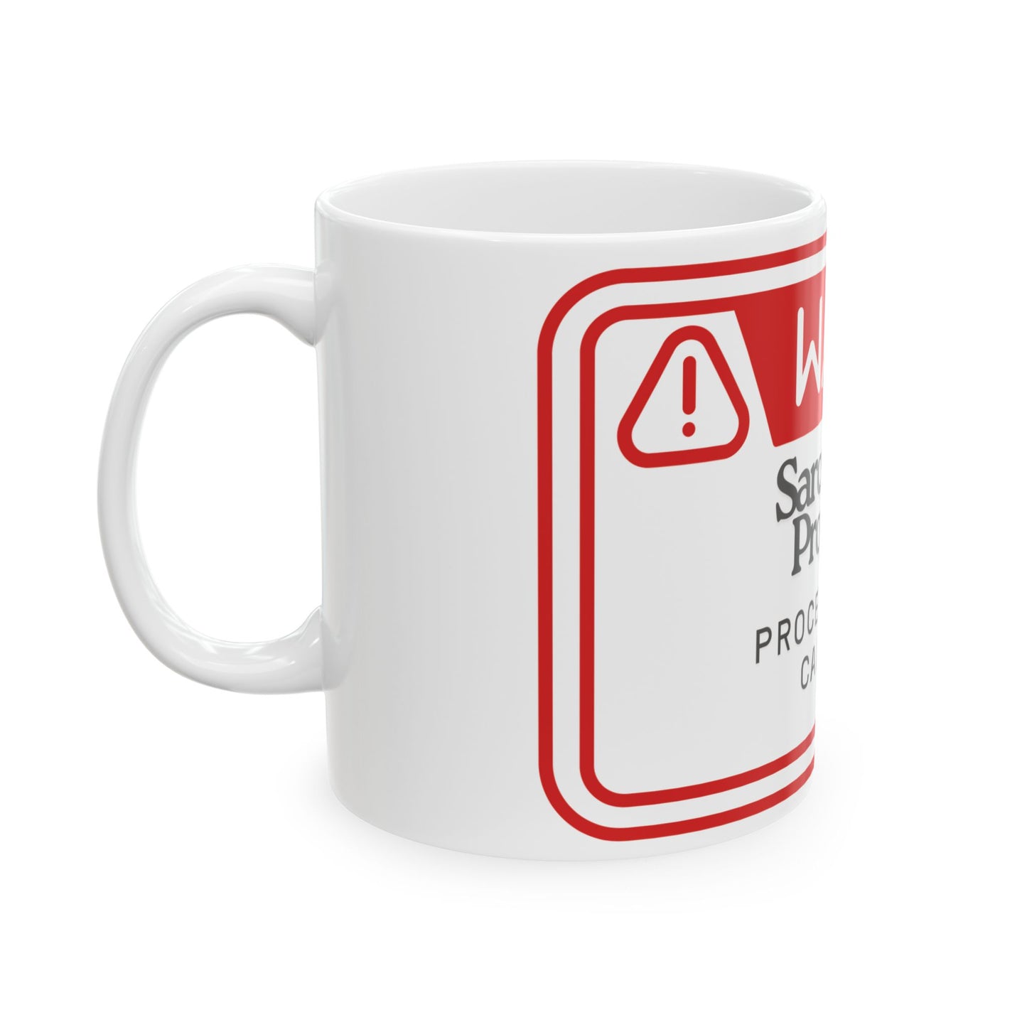 Warning Mug, Funny Coffee Cup, Sarcastic Tea Mug, Sassy Office Gift, Snarky Kitchen Decor, Novelty Cup for Friends