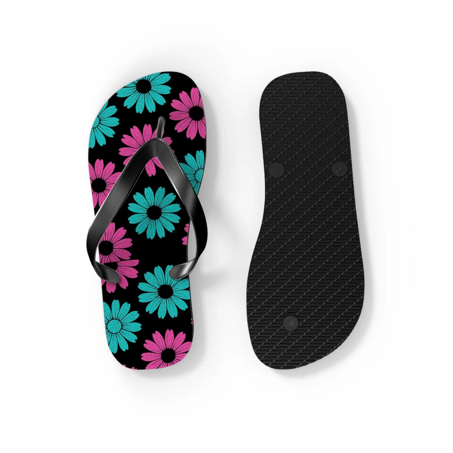 Flip Flops - Pop Art Floral Design Printify