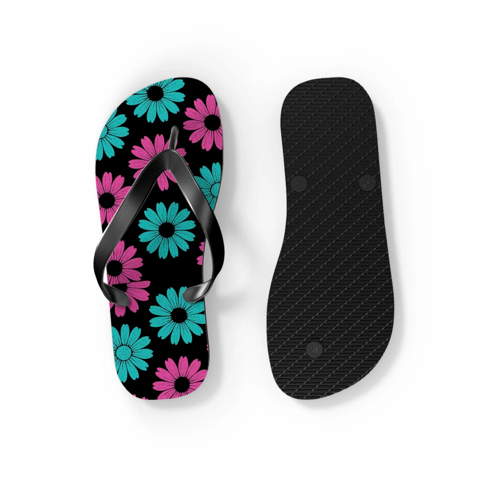 Flip Flops - Pop Art Floral Design Printify
