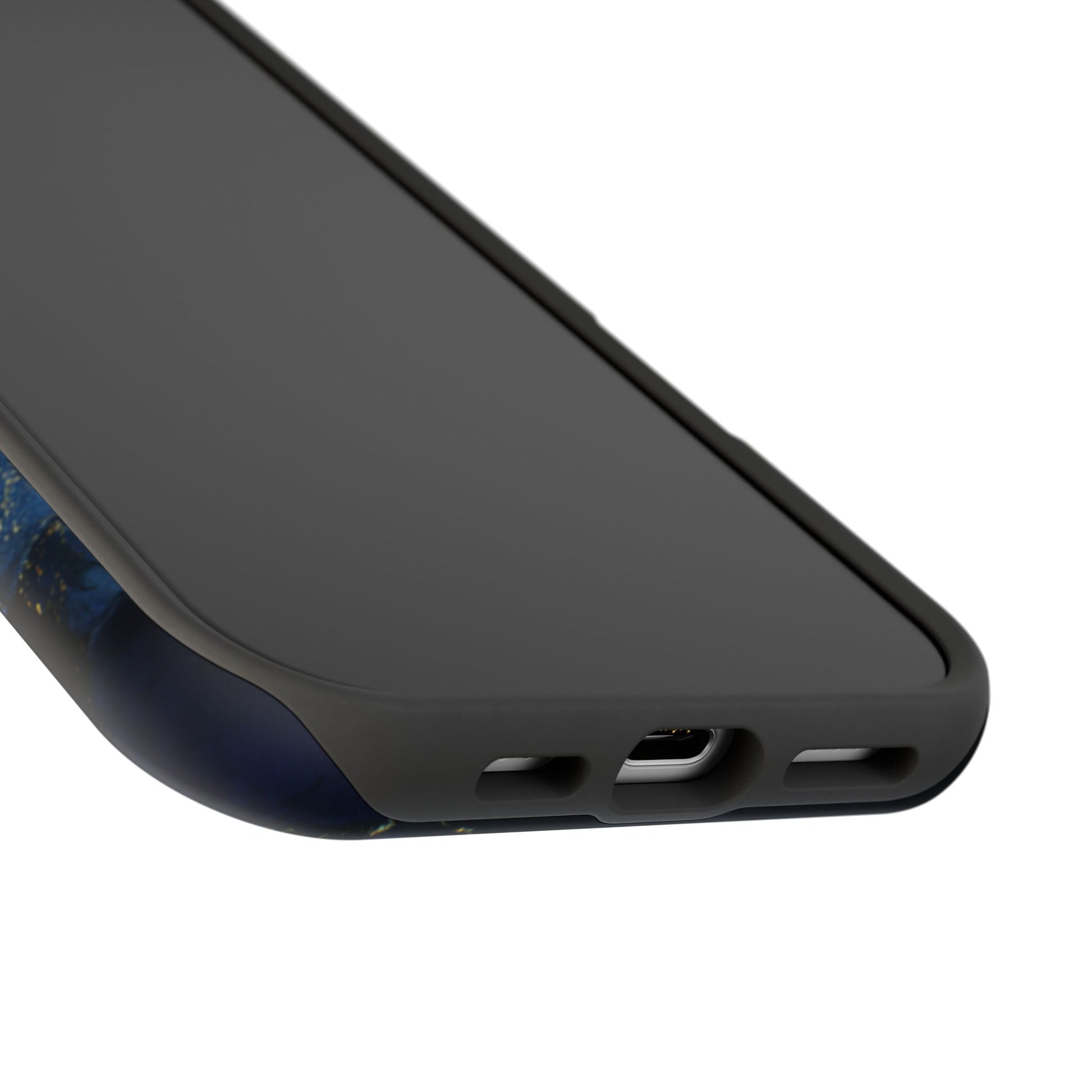 Phone Case - Blue and Gold 8k HD Design - Magnetic Tough Cases Printify