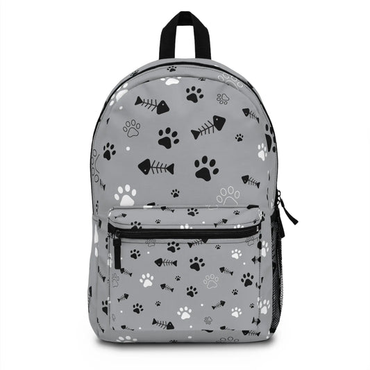 Pet Lover's Backpack, Stylish Dog and Cat School Bag Printify