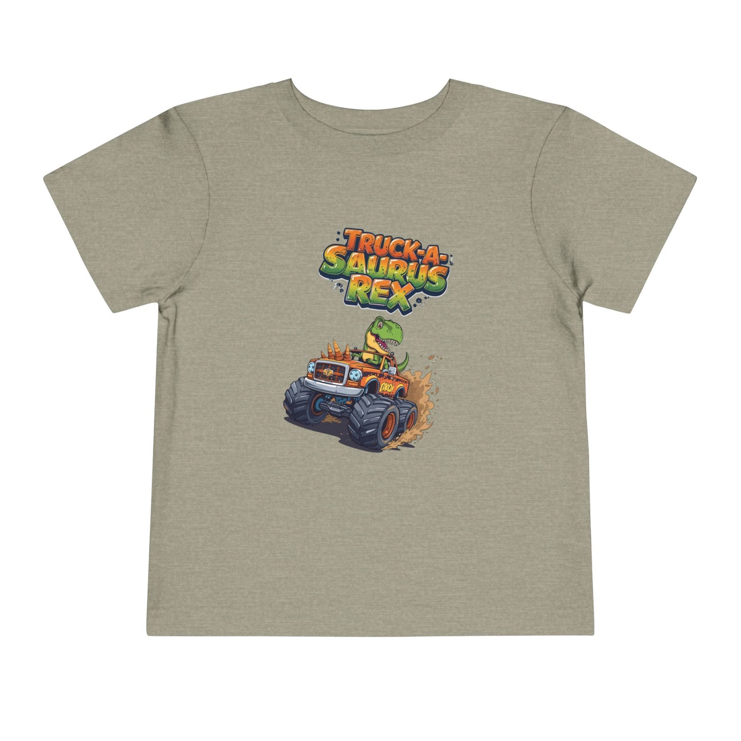 Truck-a-Saurus Rex Kids Tee | Fun Dinosaur T-Shirt, Toddler Gift, Birthday Outfit, Playtime, Summer Wear, Dino Lover Shirt