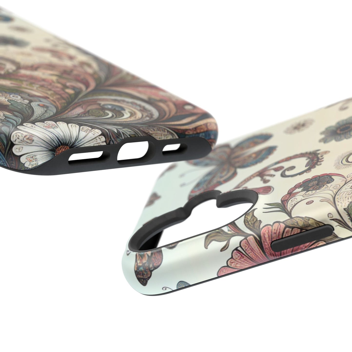 Phone Cases Whimsical Butterflies and Sunflowers Design Printify