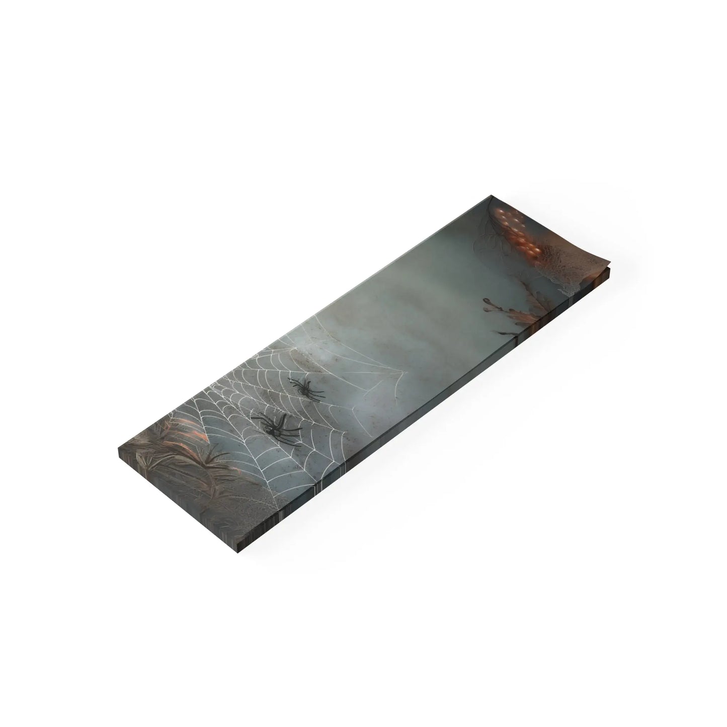 Note Pads - Spooky Spider and Web Design Halloween Stationery Printify