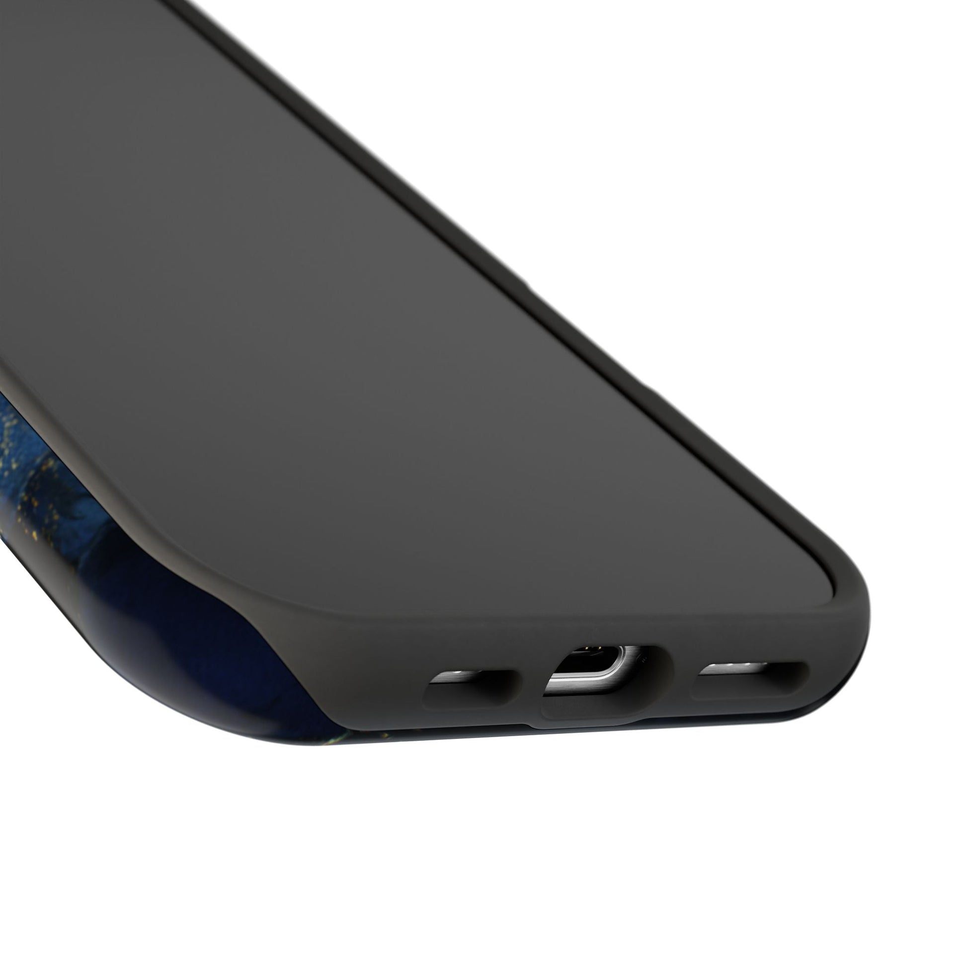 Phone Case - Blue and Gold 8k HD Design - Magnetic Tough Cases Printify