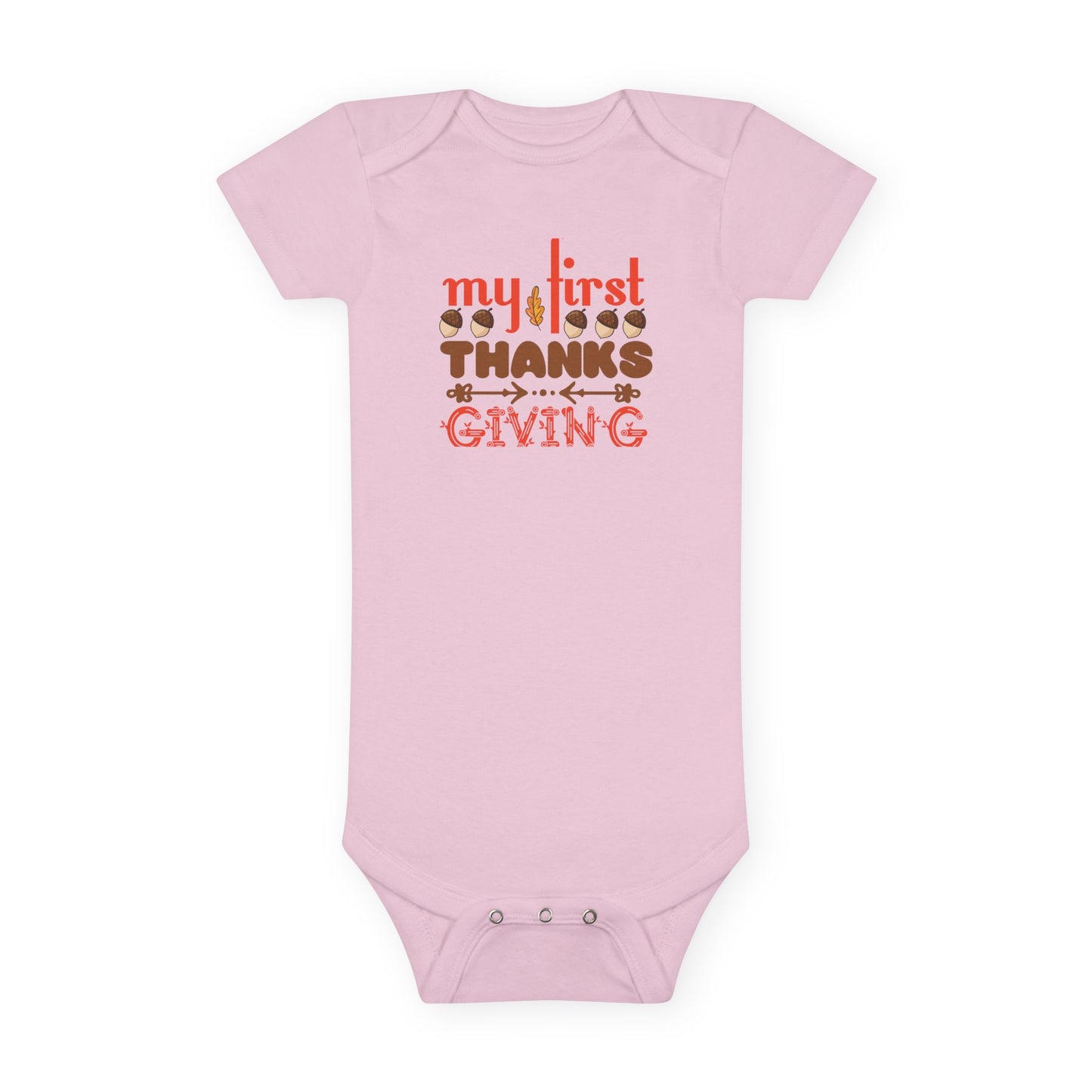 Thanksgiving Baby Onesie, My First Thanksgiving Gift, Cute Baby Outfit, Holiday Baby Clothes, Newborn Thanksgiving Apparel
