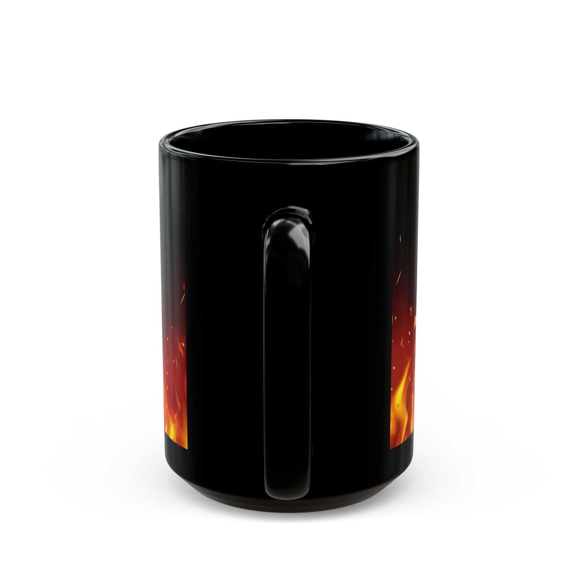 Halloween Themed Black Mug - Trick or Treat Design, Spooky Coffee Cup, Gift for Kids and Adults, Fall Decor, Fun Halloween Party | Unique Everyday Designz Home, Gifts & Apparel A Lid for Every Pot ~Everyday Designz~