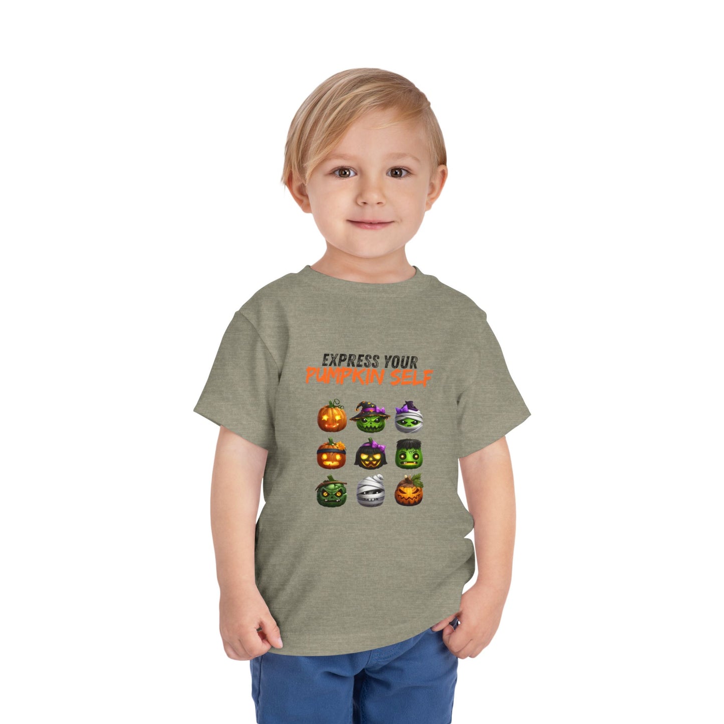 Toddler Halloween Pumpkin Tee, Kids Halloween T-Shirt, Cute Pumpkin Shirt, Toddler Pumpkin Self Tee, Trick or Treat Outfit, Fall [...]