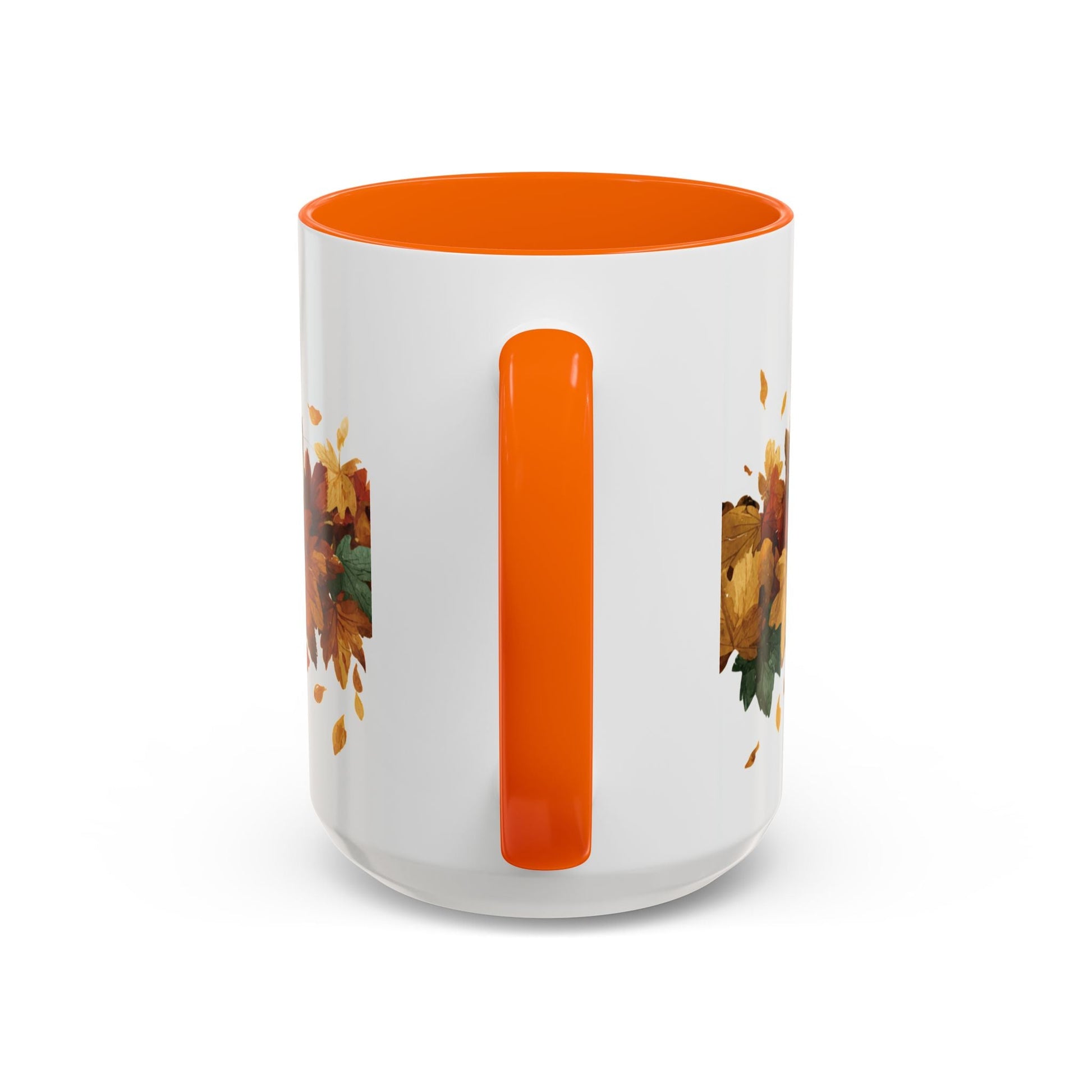 Autumn Cat Coffee Mug, Cute Animal Mug, Fall Decor, Gift for Cat Lovers, Warm Beverage Cup, Thanksgiving Coffee Cup Printify