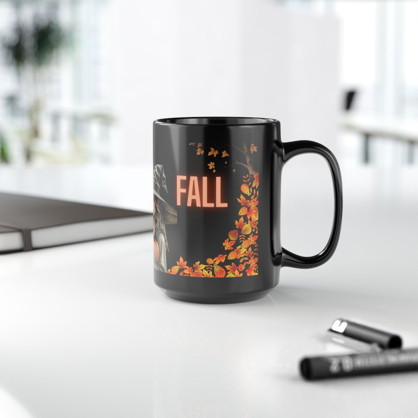 Spooky Fall Witch Mug Printify