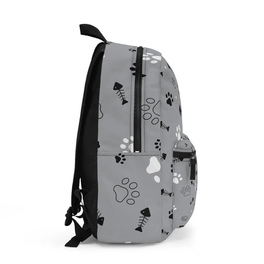 Pet Lover's Backpack, Stylish Dog and Cat School Bag Printify