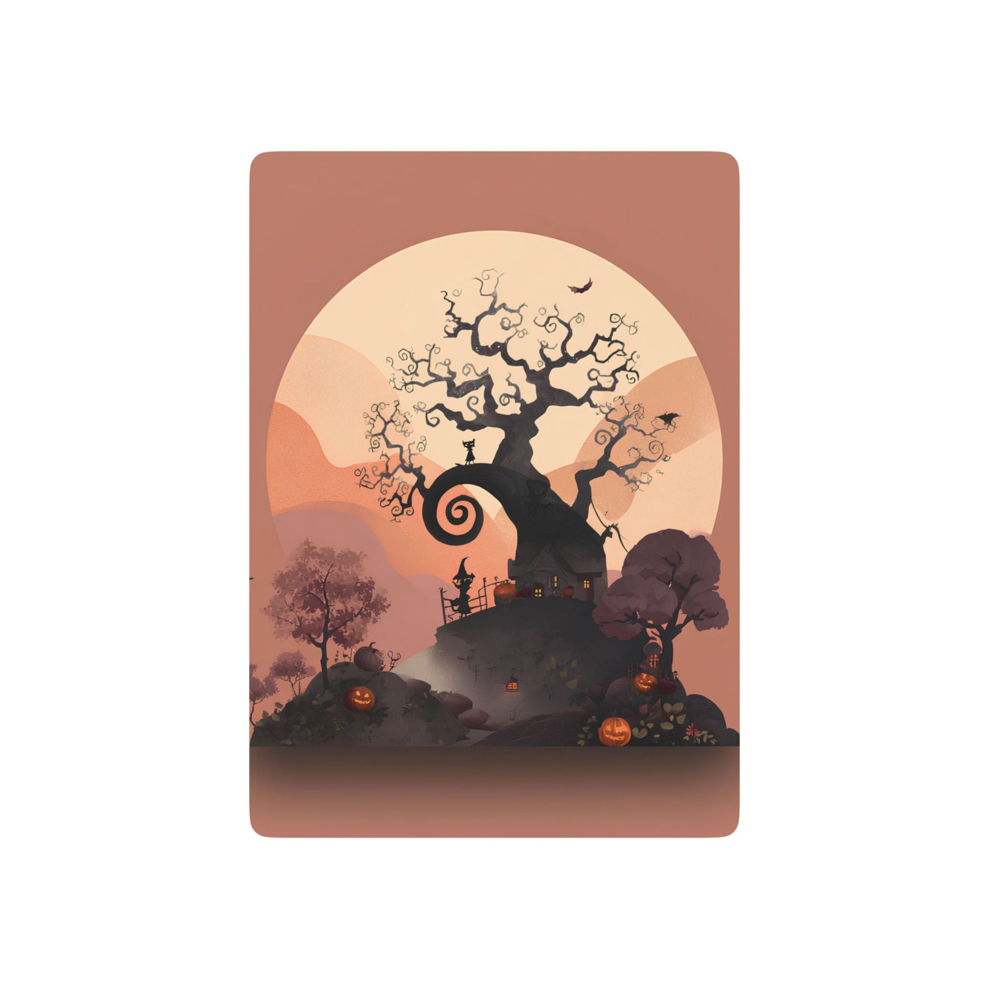 Haunted House Poker Playing Cards with Unique Designs, Halloween and Game Night Essential, Gift for Card Lovers, Unique Card Set, Decorative [...] Printify