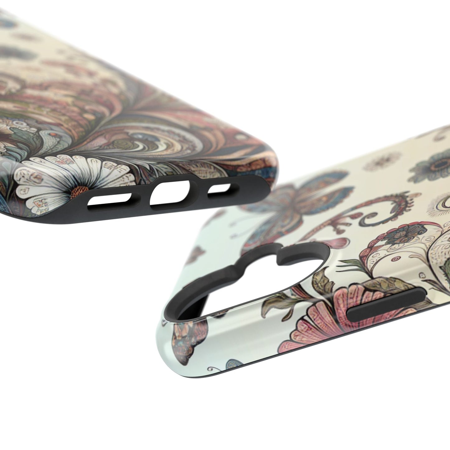 Phone Cases Whimsical Butterflies and Sunflowers Design Printify