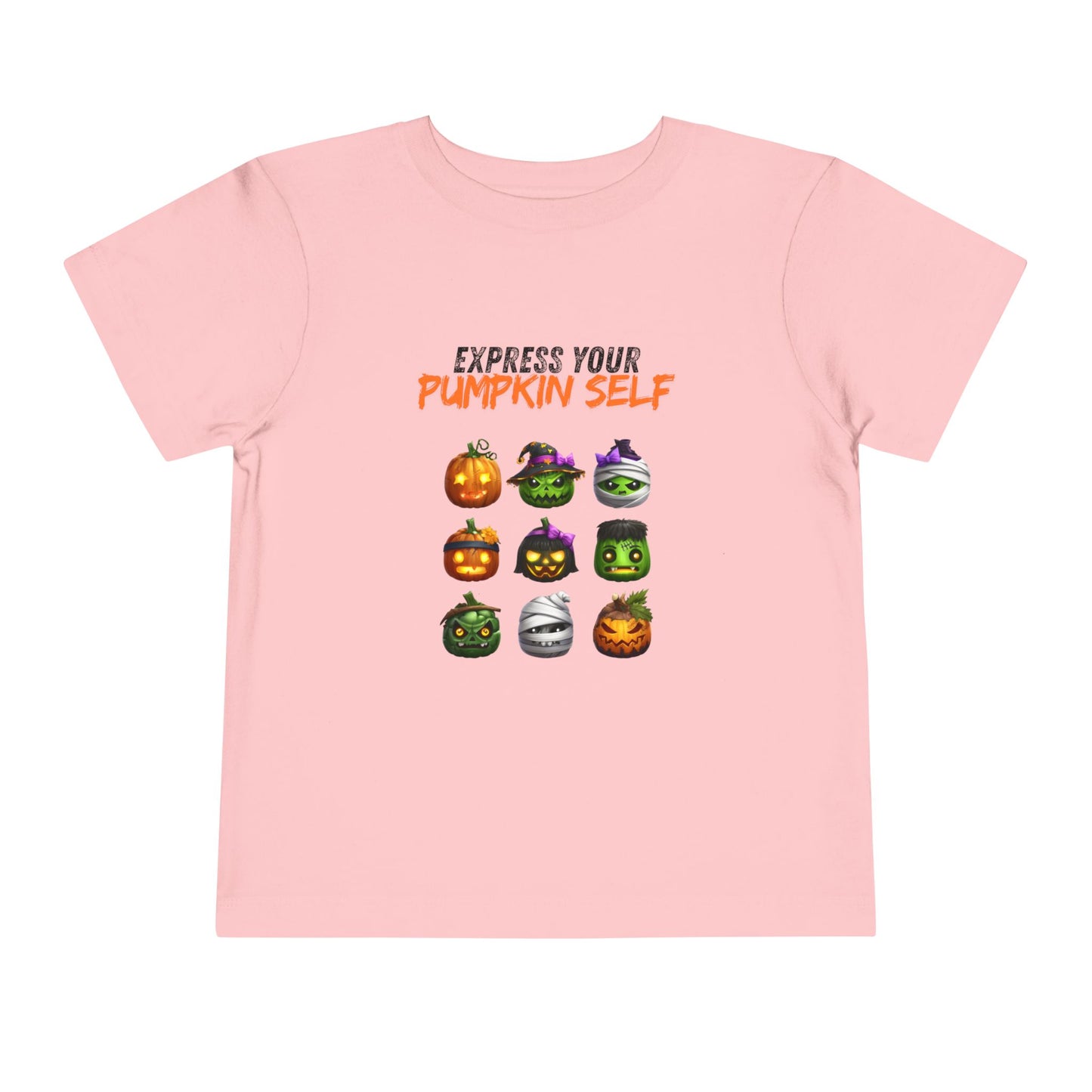 Toddler Halloween Pumpkin Tee, Kids Halloween T-Shirt, Cute Pumpkin Shirt, Toddler Pumpkin Self Tee, Trick or Treat Outfit, Fall [...]