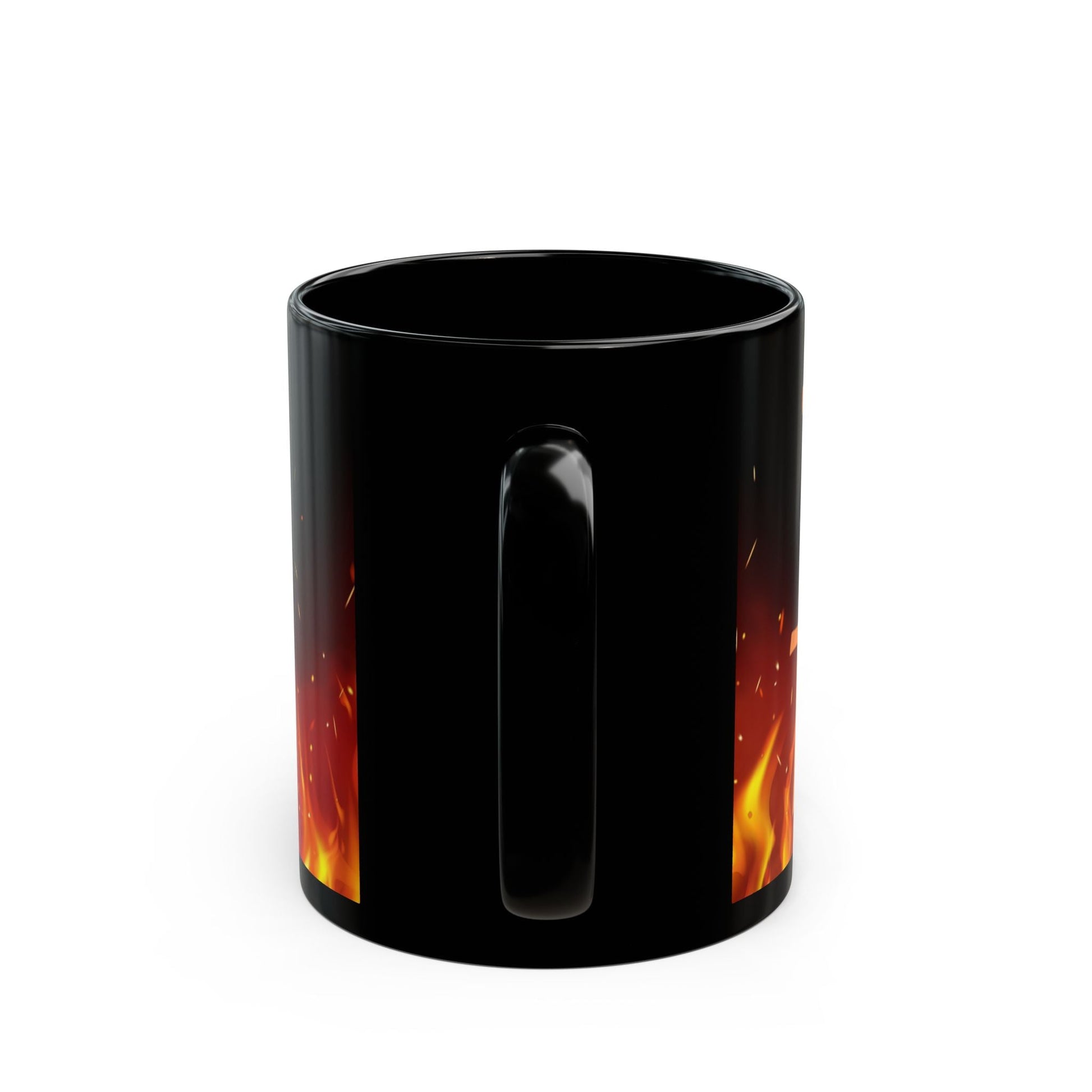 Halloween Themed Black Mug - Trick or Treat Design, Spooky Coffee Cup, Gift for Kids and Adults, Fall Decor, Fun Halloween Party | Unique Everyday Designz Home, Gifts & Apparel A Lid for Every Pot ~Everyday Designz~