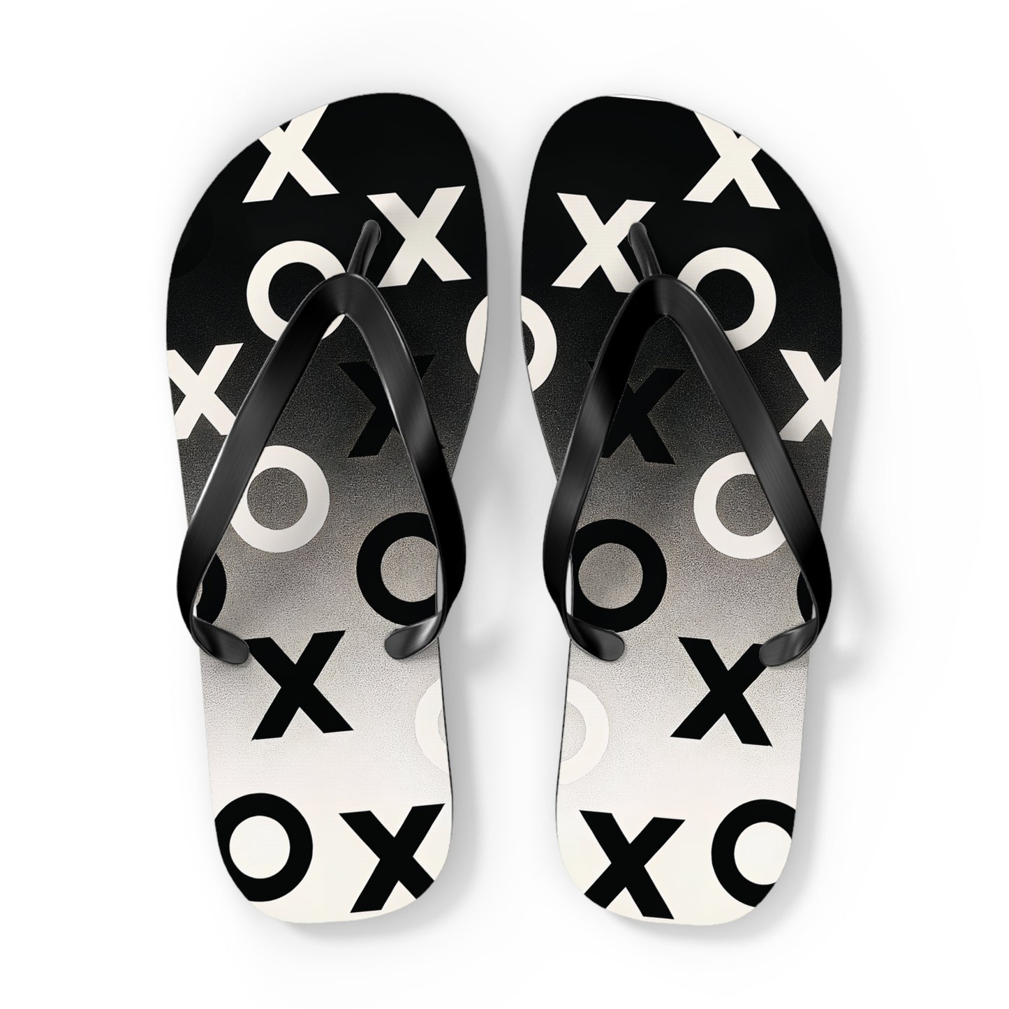 Stylish Flip Flops with Minimalist OX Design, Beach Footwear, Summer Sandals, Casual Summer Vibes, Vacation Essentials