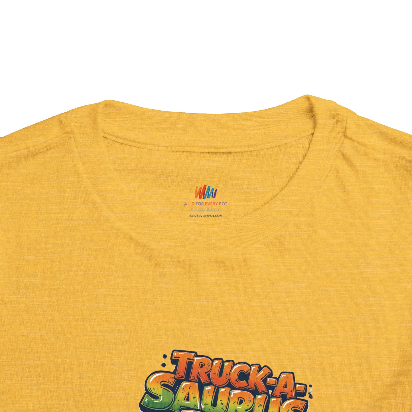 Truck-a-Saurus Rex Kids Tee | Fun Dinosaur T-Shirt, Toddler Gift, Birthday Outfit, Playtime, Summer Wear, Dino Lover Shirt