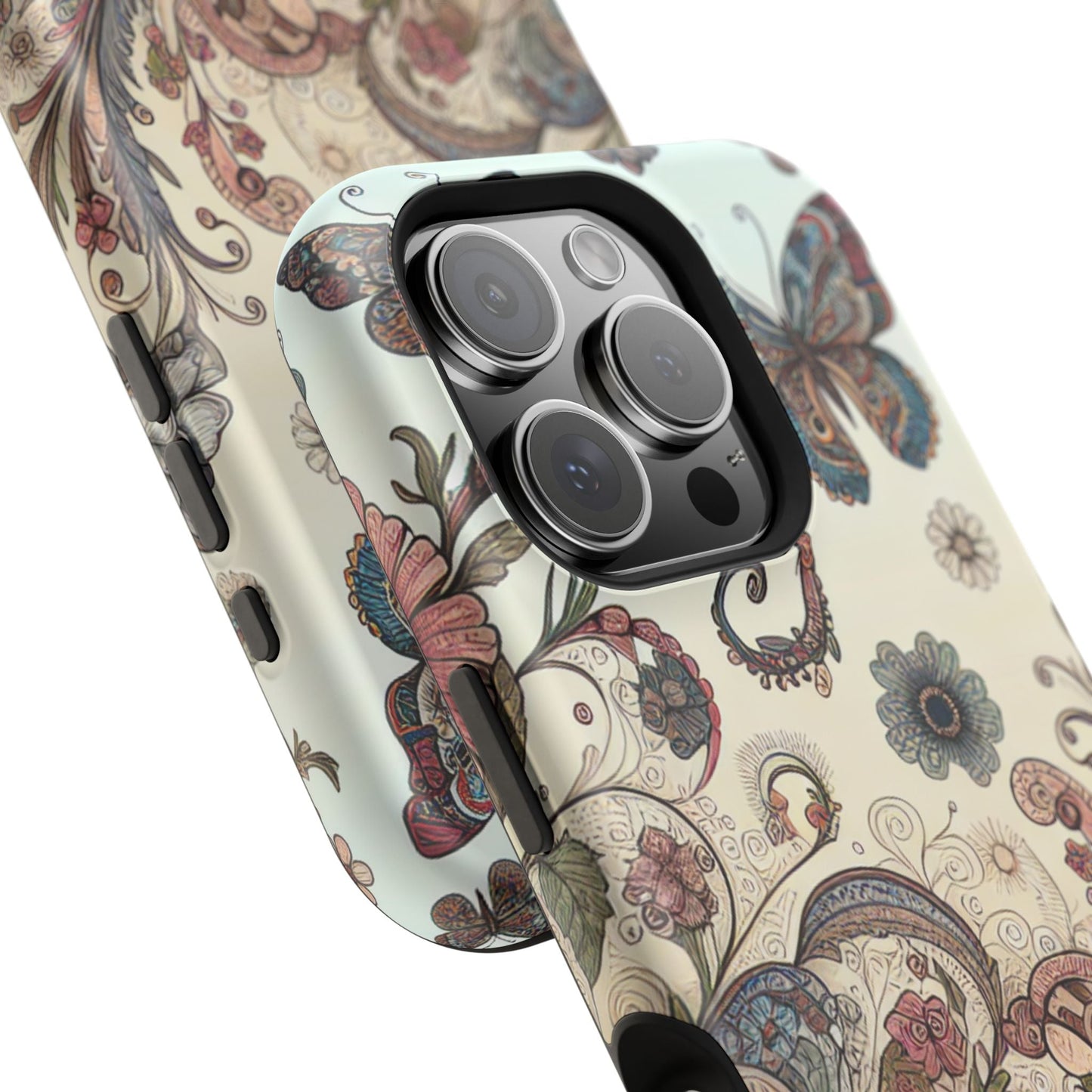 Phone Cases Whimsical Butterflies and Sunflowers Design Printify