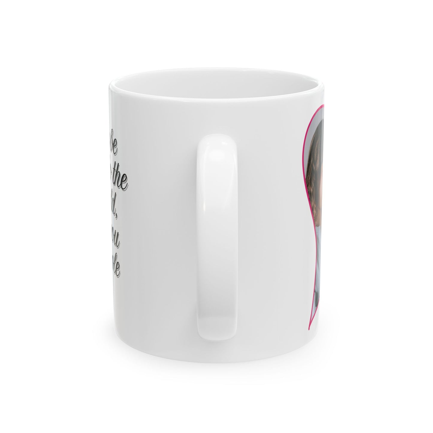 Personalized Baby Keepsake Mug Custom Newborn Photo Heart Coffee Cup With Name and Birth Date Gift 11oz 15oz