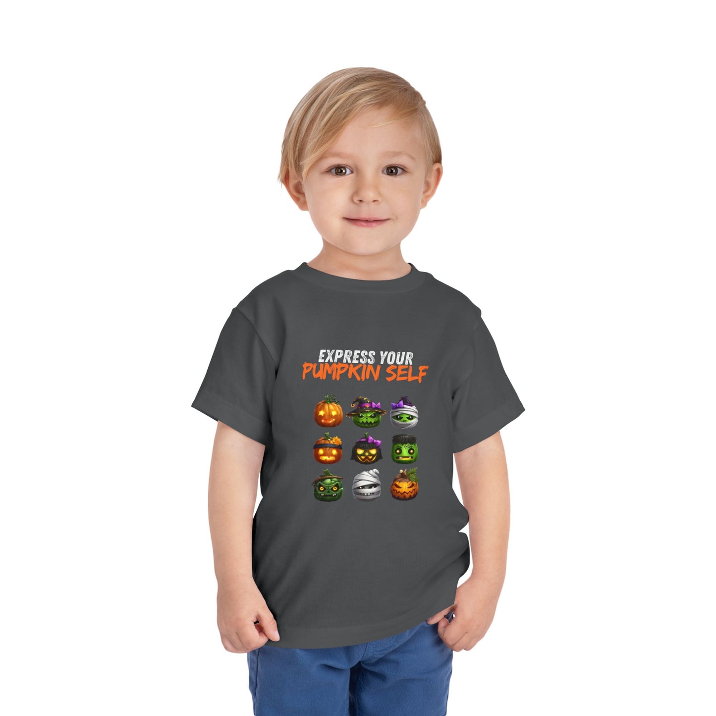 Toddler Halloween Pumpkin Tee, Kids Halloween T-Shirt, Cute Pumpkin Shirt, Toddler Pumpkin Self Tee, Trick or Treat Outfit, Fall [...]