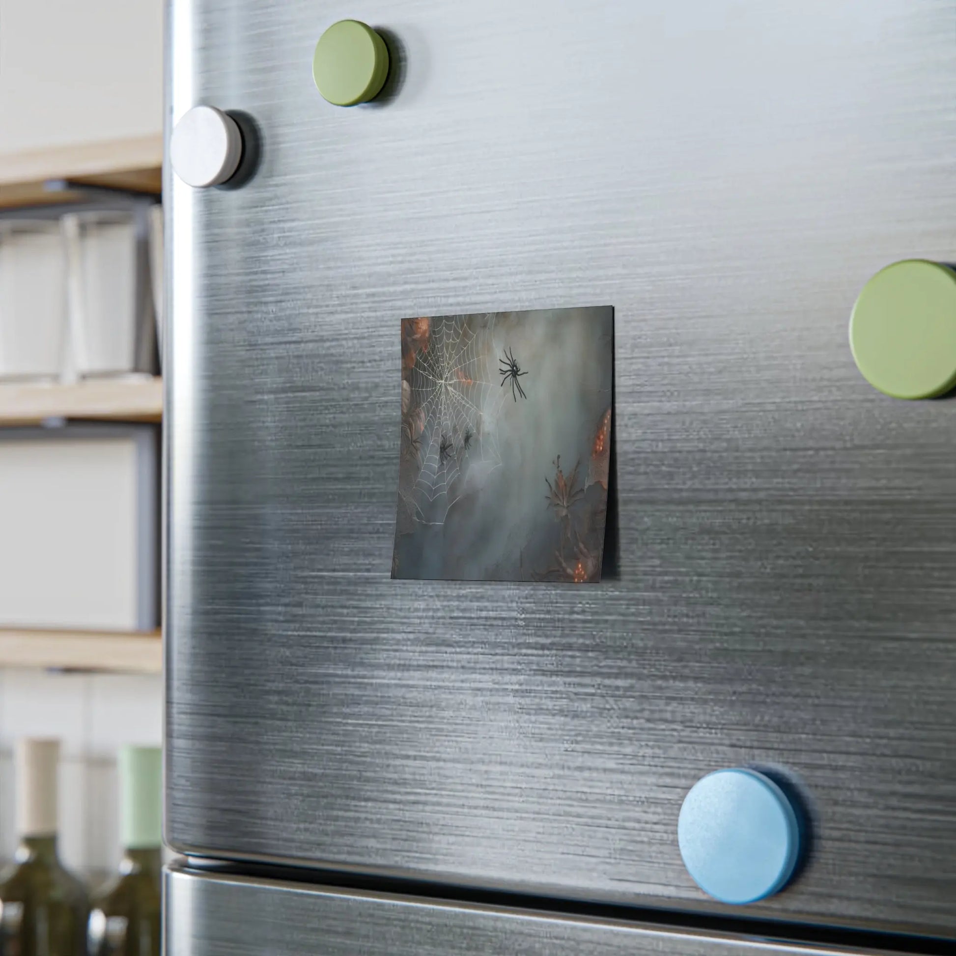 Note Pads - Spooky Spider and Web Design Halloween Stationery Printify