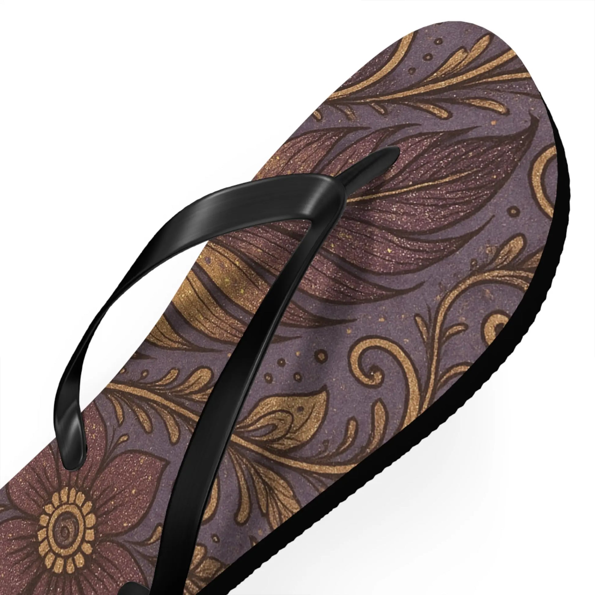 Bohemian Flip Flops | Vibrant Summer Sandals, Beach Footwear, Outdoor Style, Vacation Essentials, Festival Ready Printify