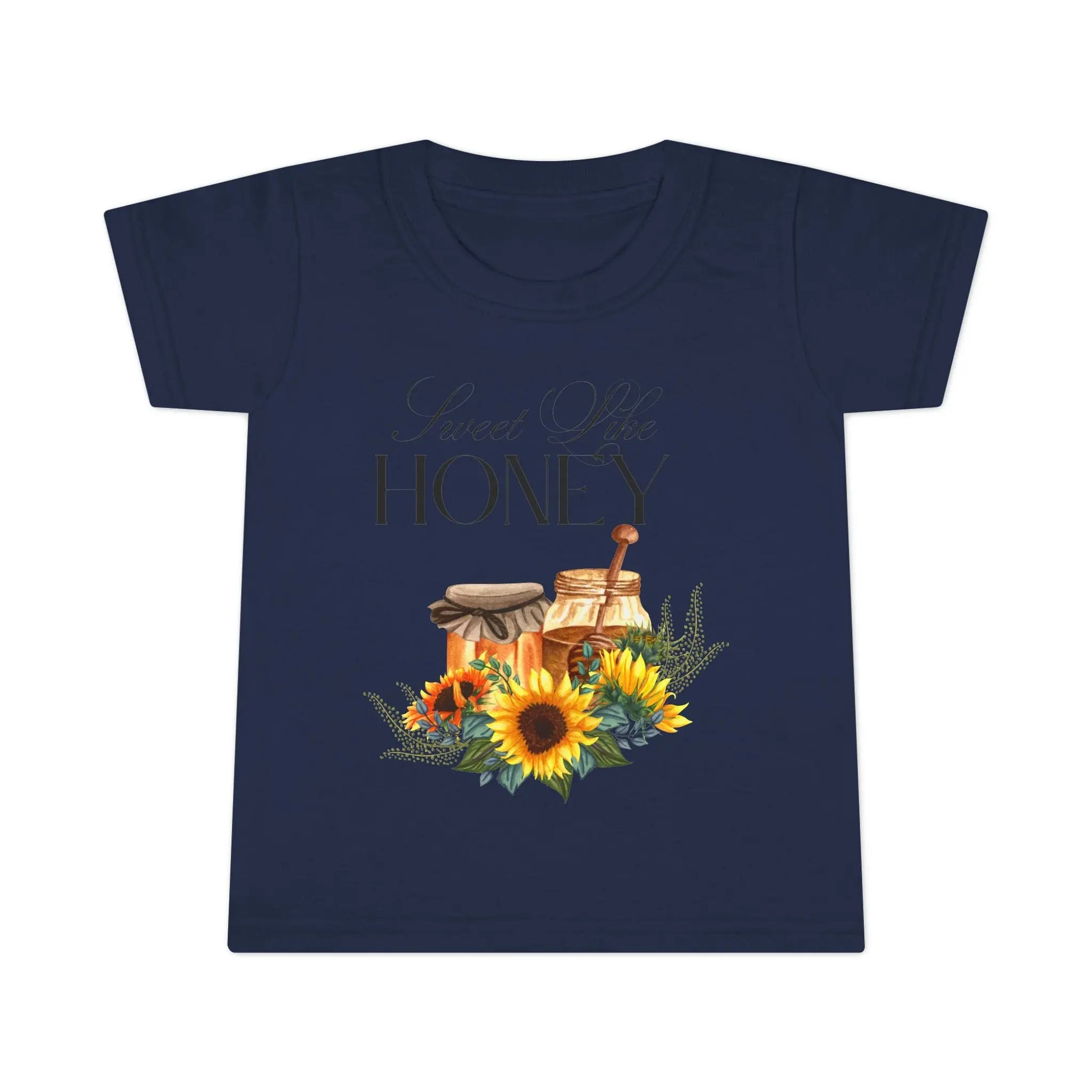 Sweet Like Honey Toddler T-Shirt, Cute Kids Apparel, Gift for Birthdays, Summer Outings, Family Gatherings, Playtime Printify