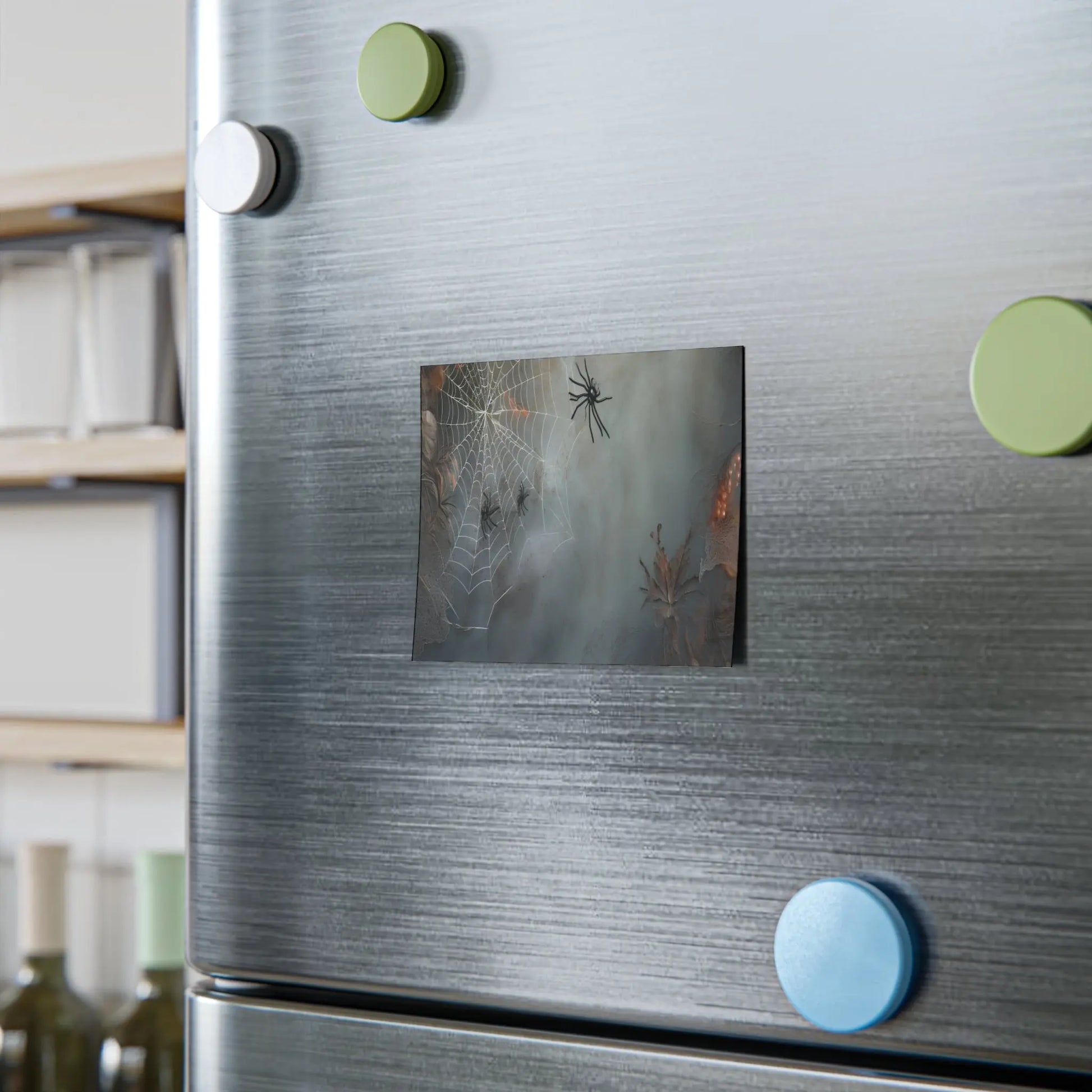 Note Pads - Spooky Spider and Web Design Halloween Stationery Printify