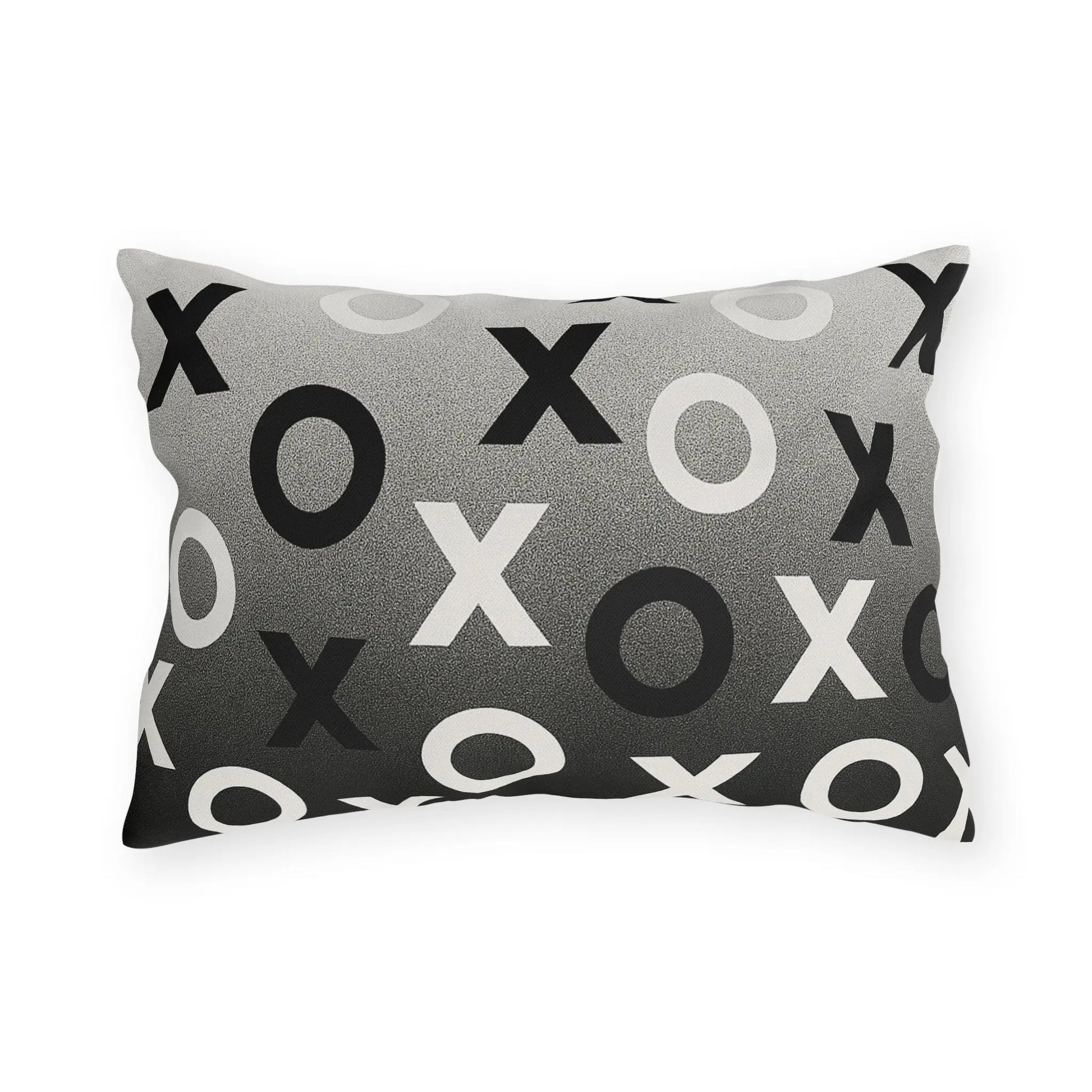 Modern Outdoor Pillows, Cozy Patio Decor, Minimalist XO Design Throw Cushions, Garden Accessories, Outdoor Living Essentials, Stylish Home Decor Printify