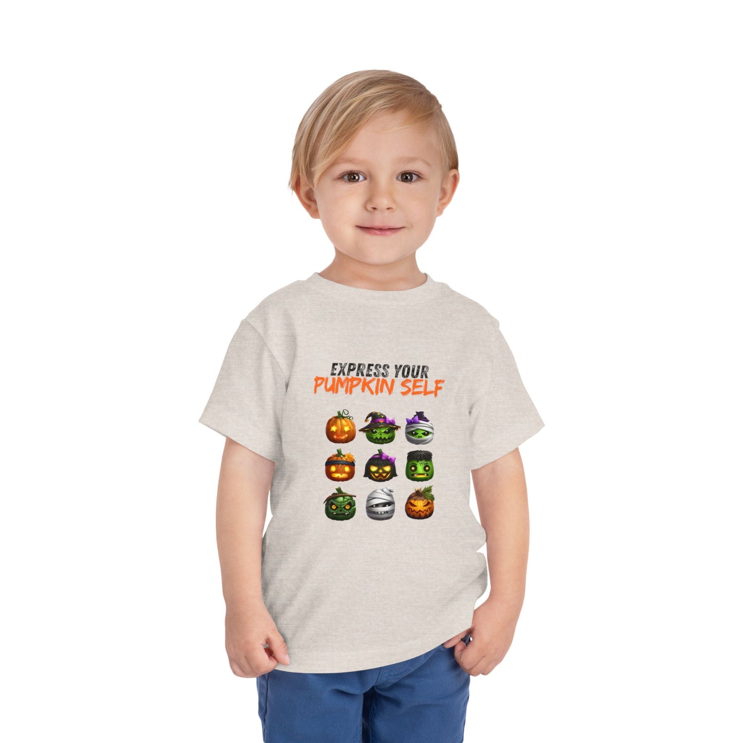 Toddler Halloween Pumpkin Tee, Kids Halloween T-Shirt, Cute Pumpkin Shirt, Toddler Pumpkin Self Tee, Trick or Treat Outfit, Fall [...]