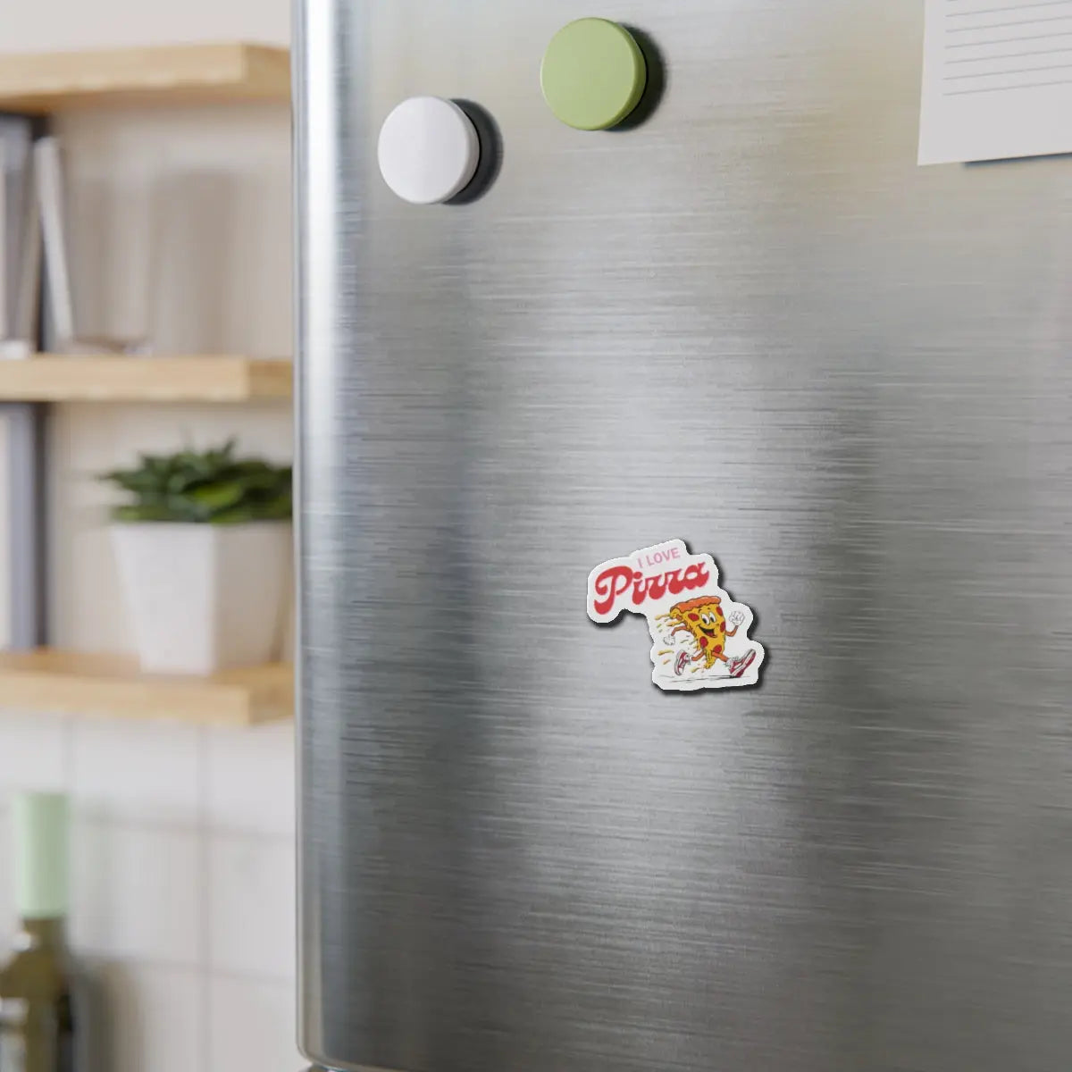 Pizza Lover Die-Cut Magnets, Fun School/Home/Dorm/Car Decor A Lid for Every Pot ~Everday Designz~