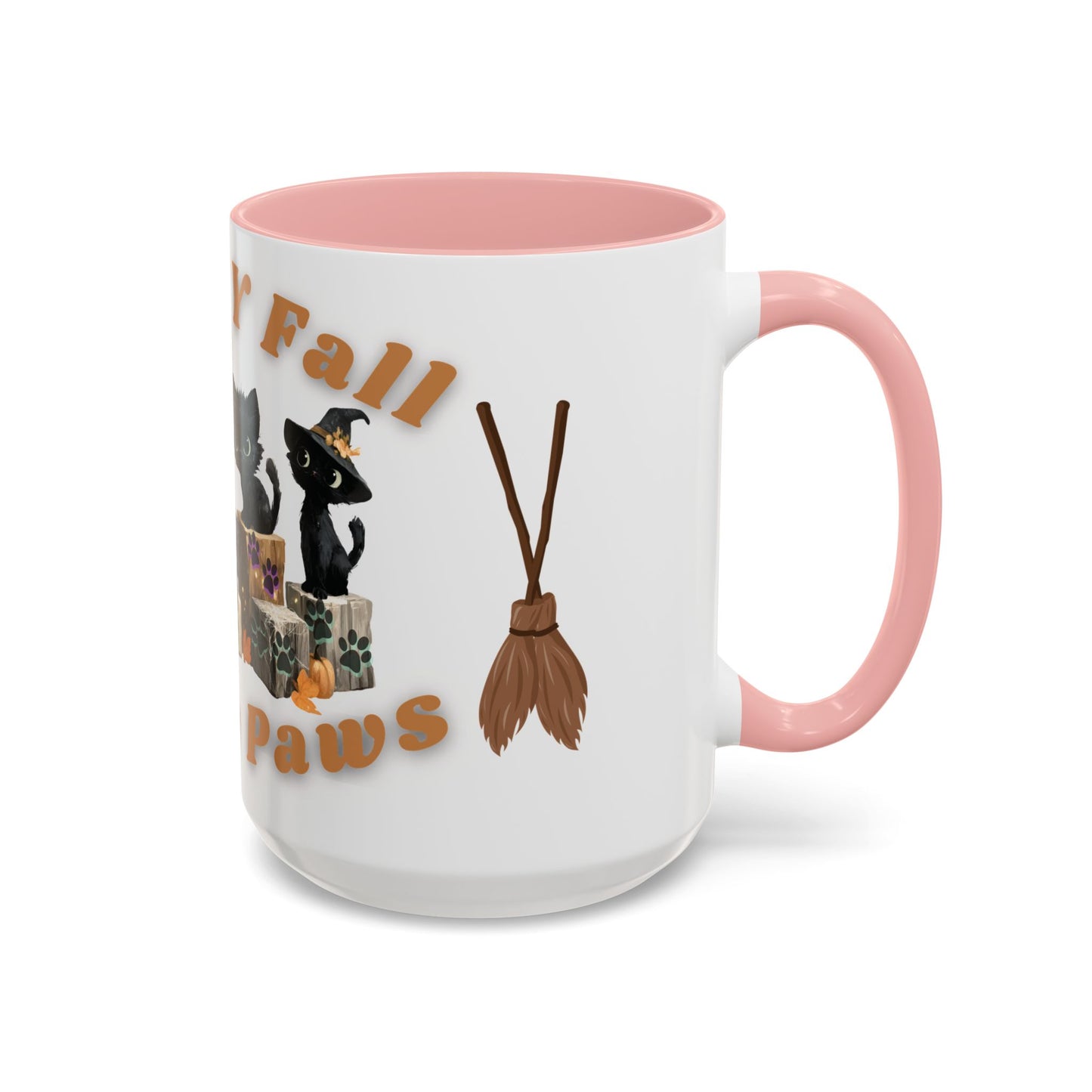 Spooky Black Cat Coffee Mug, Halloween Mug, Fall Decor, Cat Lover Gift, Witchy Paws, Seasonal Mugs