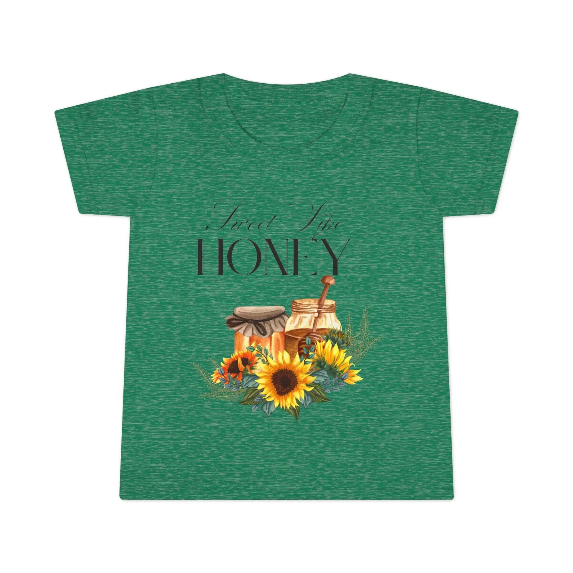 Sweet Like Honey Toddler T-Shirt, Cute Kids Apparel, Gift for Birthdays, Summer Outings, Family Gatherings, Playtime Printify