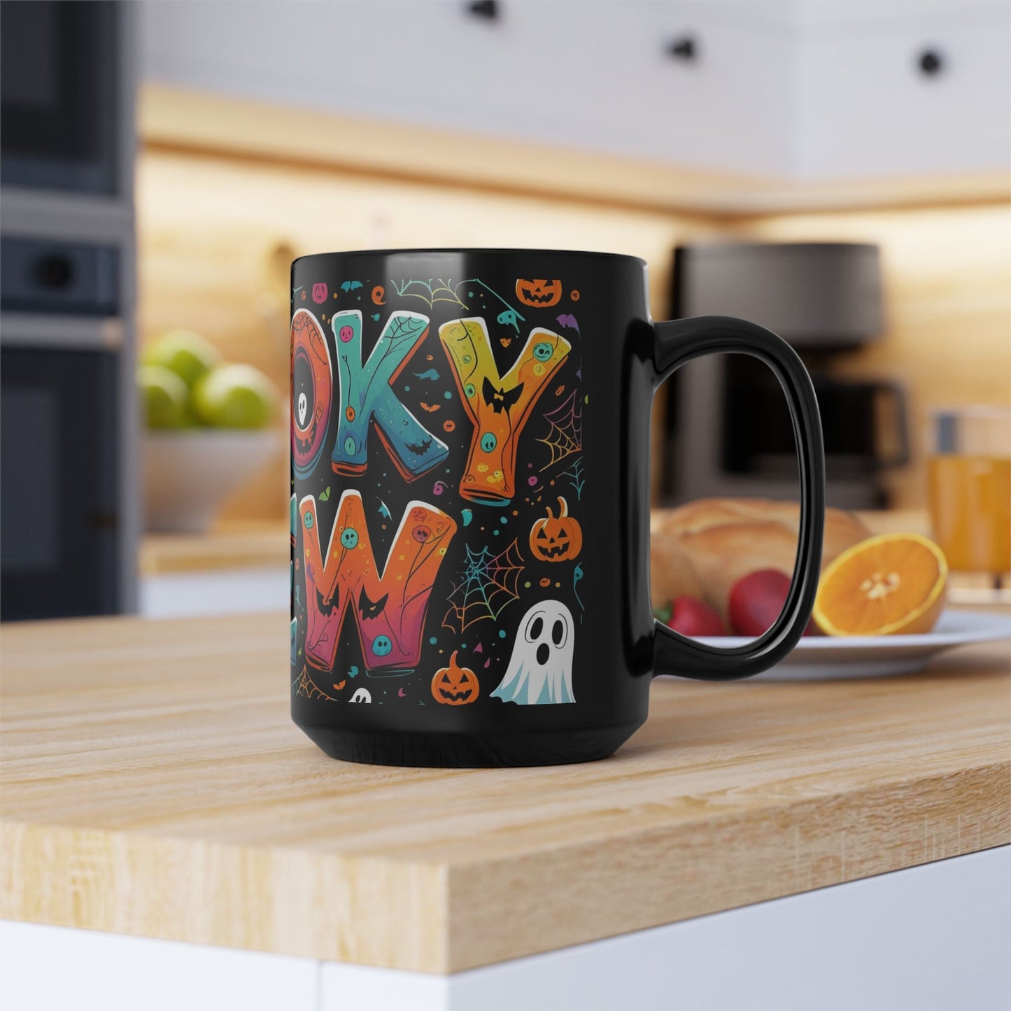 Spooky Crew Mug - Halloween Coffee Cup for Ghoulish Gatherings, Trick-or-Treating, Fall Decor, Gifts for Friends, Halloween Party Printify