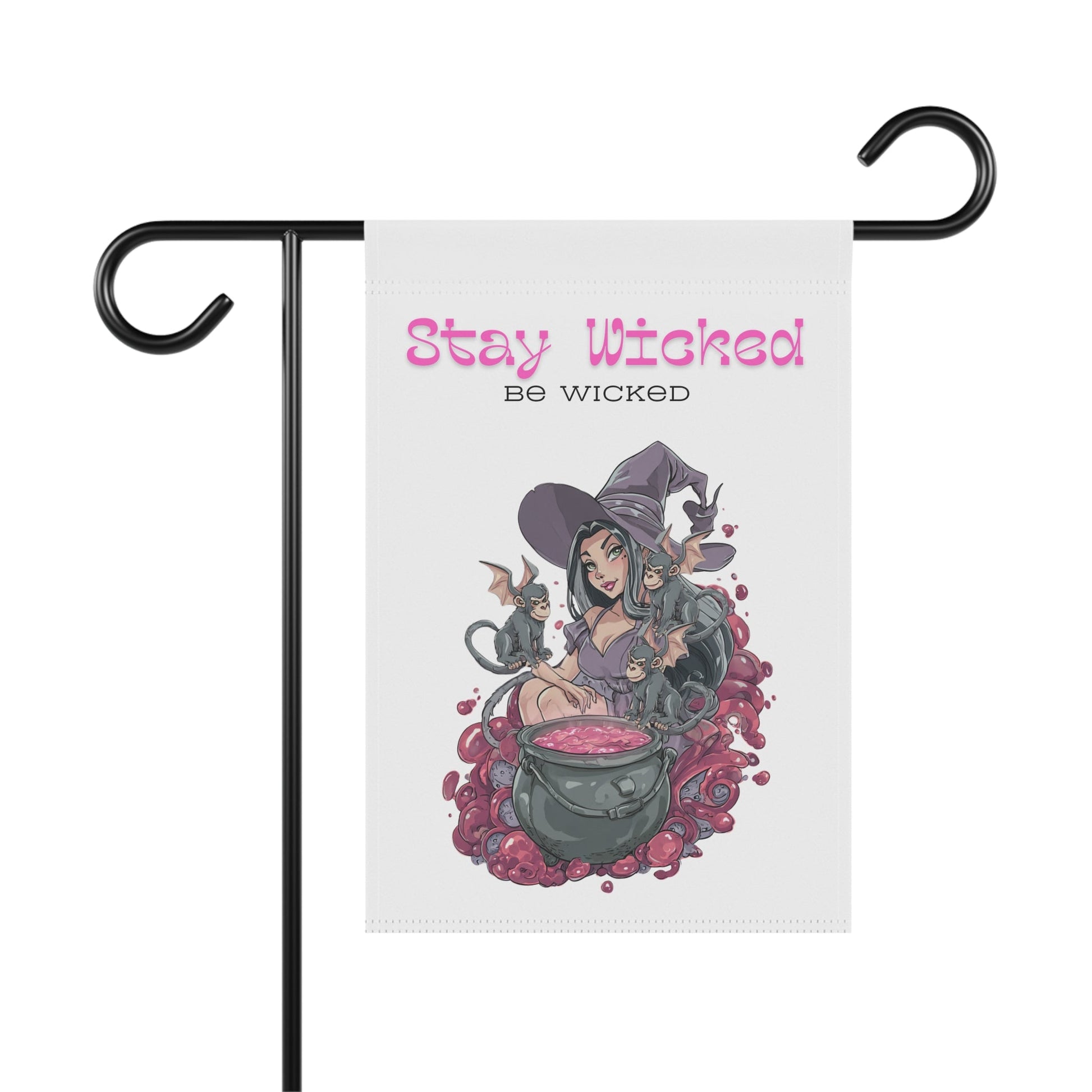 Banner - Whimsical Witch 'Stay Wicked Be Wicked' Design Printify