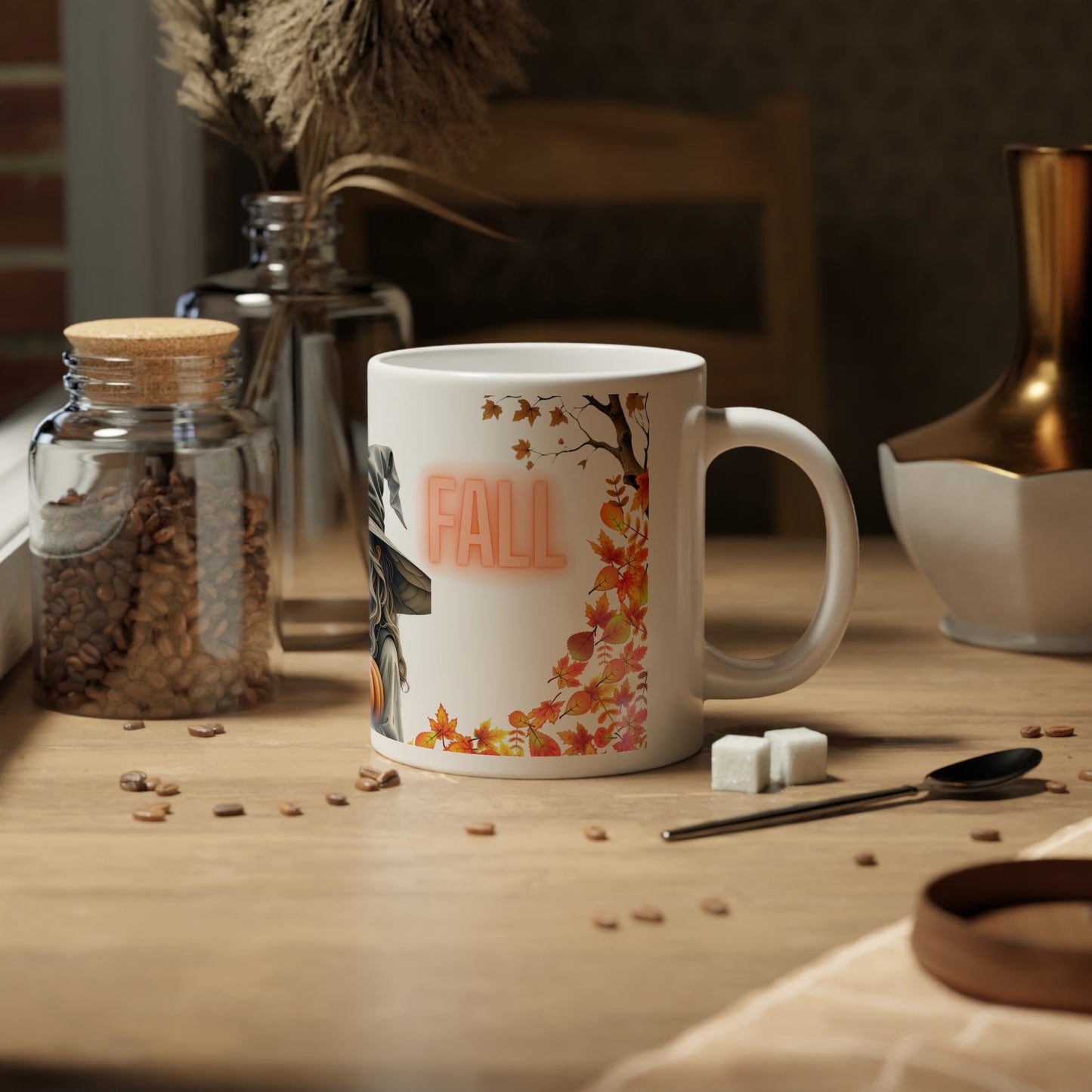 Mug - Spooky Fall Witch 20oz Printify