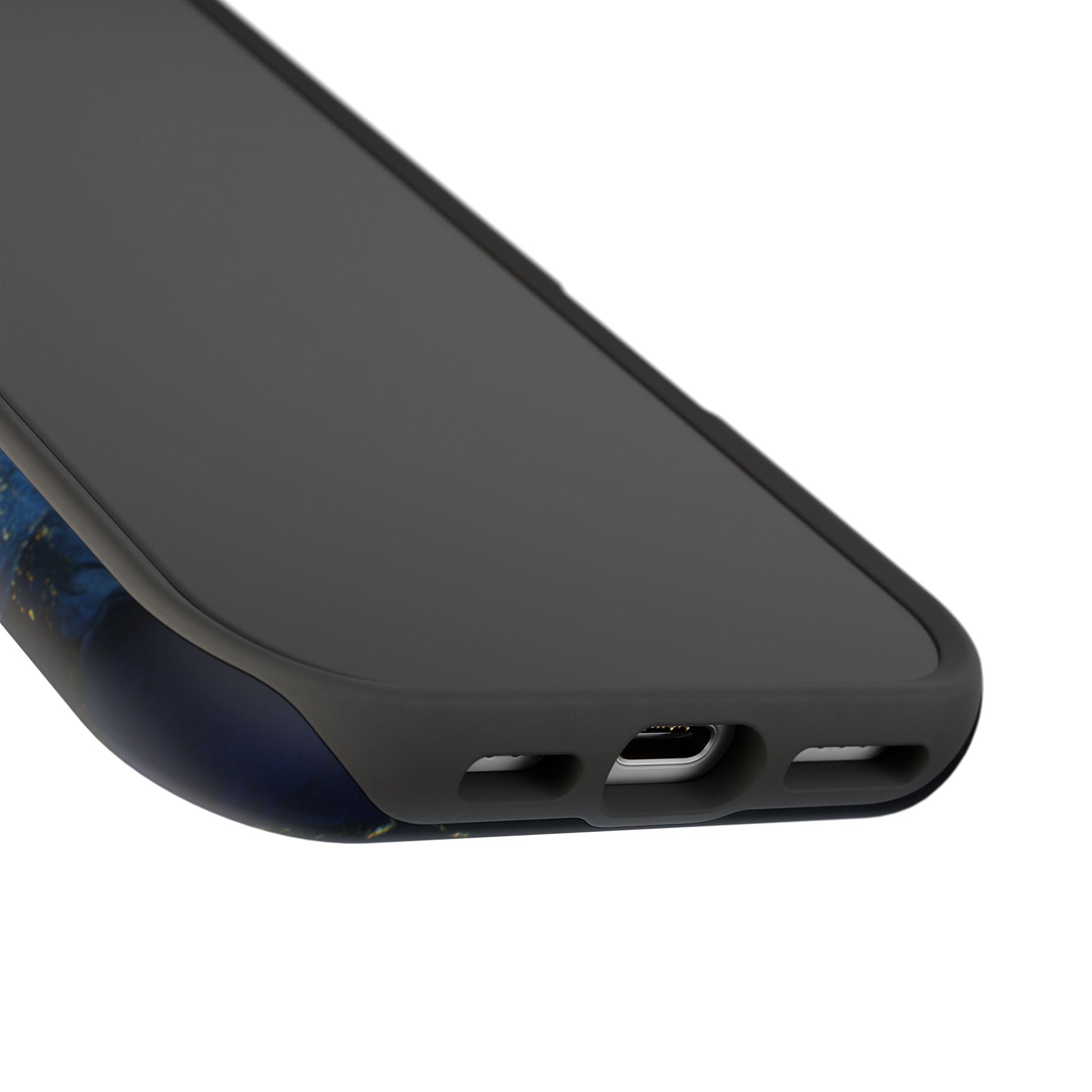 Phone Case - Blue and Gold 8k HD Design - Magnetic Tough Cases Printify