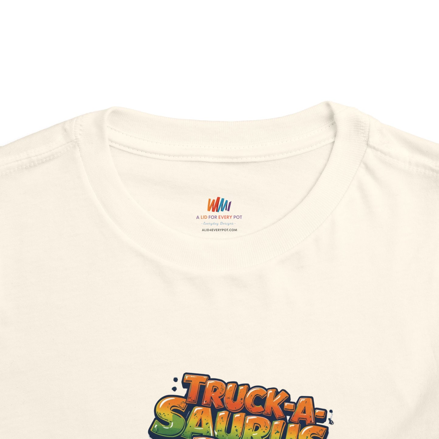 Truck-a-Saurus Rex Kids Tee | Fun Dinosaur T-Shirt, Toddler Gift, Birthday Outfit, Playtime, Summer Wear, Dino Lover Shirt