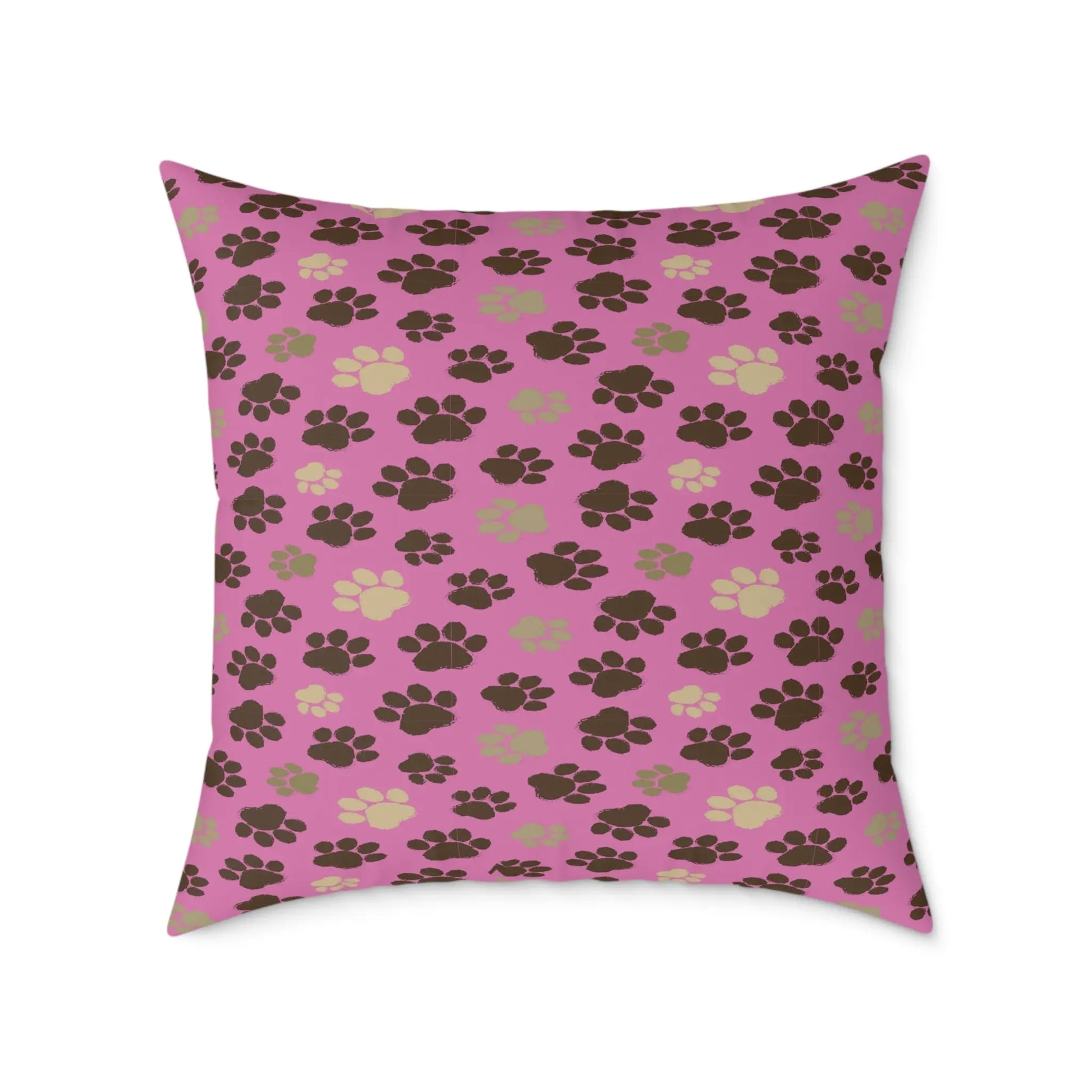 Cozy Pet-Themed Pillow, Cute Home Décor, Gift for Animal Lovers, Dog/Cat Bed Accessory, Valentine's Day/Celebration Printify