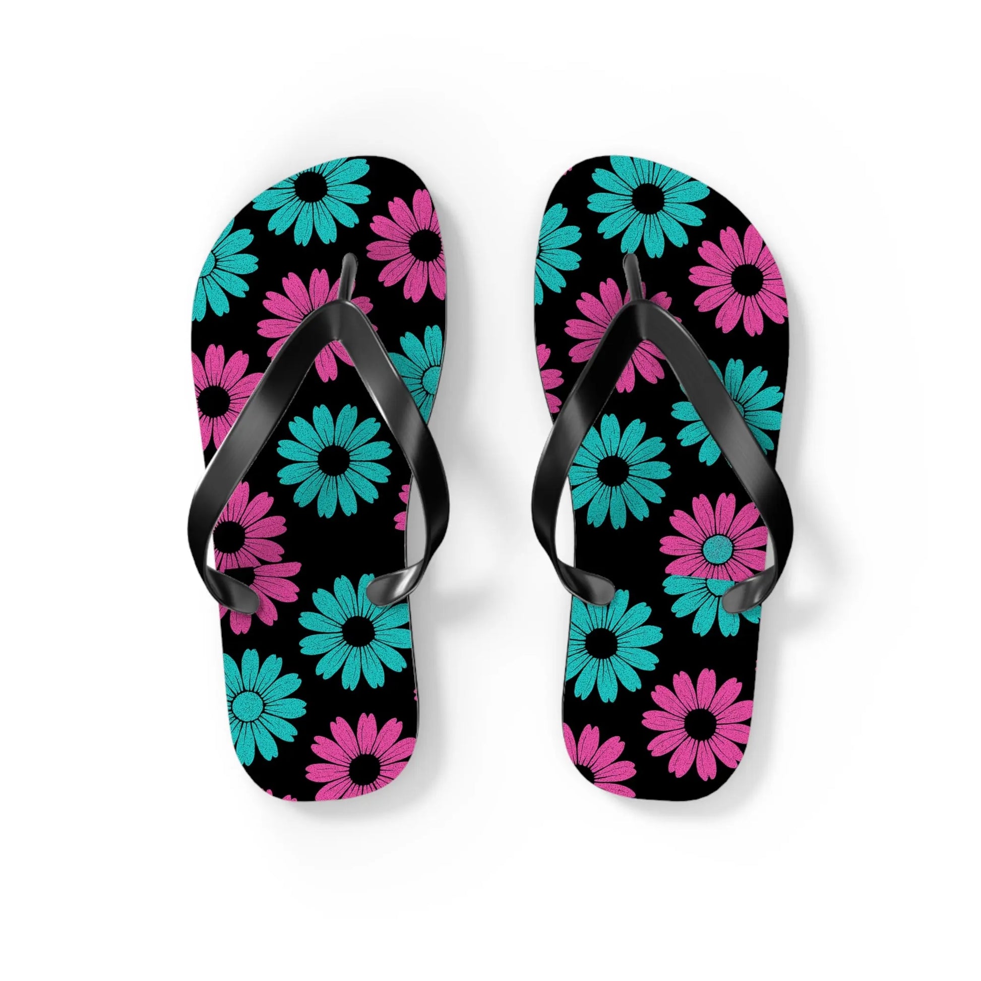 Flip Flops - Pop Art Floral Design Printify