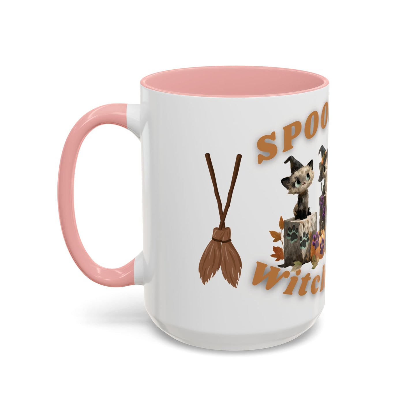 Spooky Black Cat Coffee Mug, Halloween Mug, Fall Decor, Cat Lover Gift, Witchy Paws, Seasonal Mugs