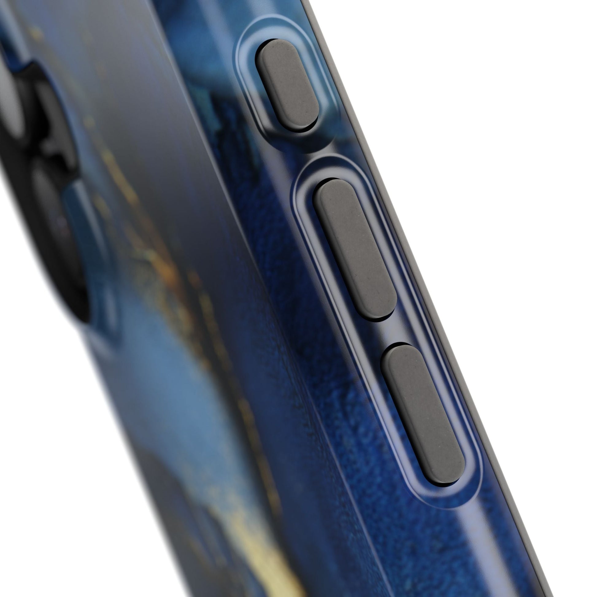 Phone Case - Blue and Gold 8k HD Design - Magnetic Tough Cases Printify