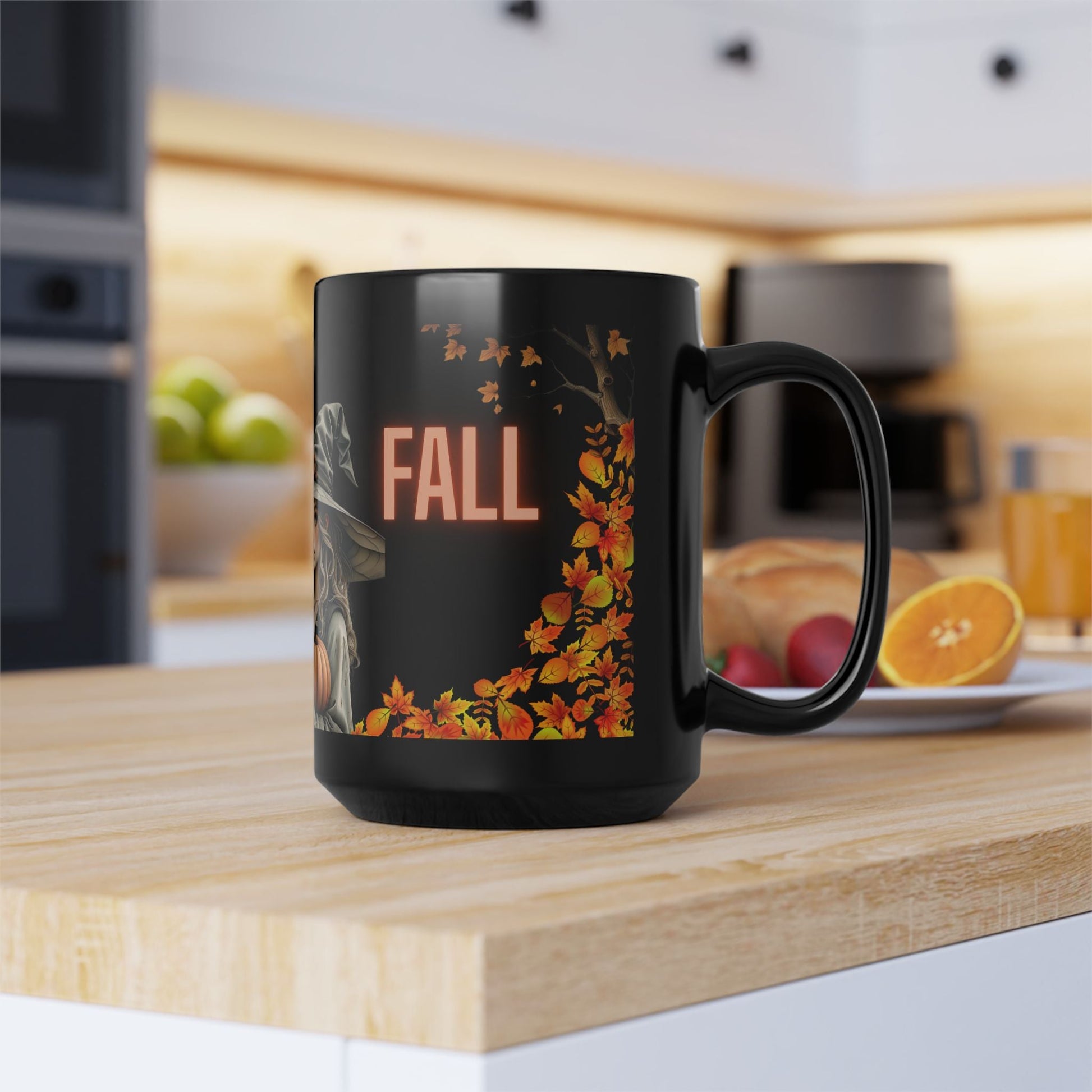 Spooky Fall Witch Mug Printify