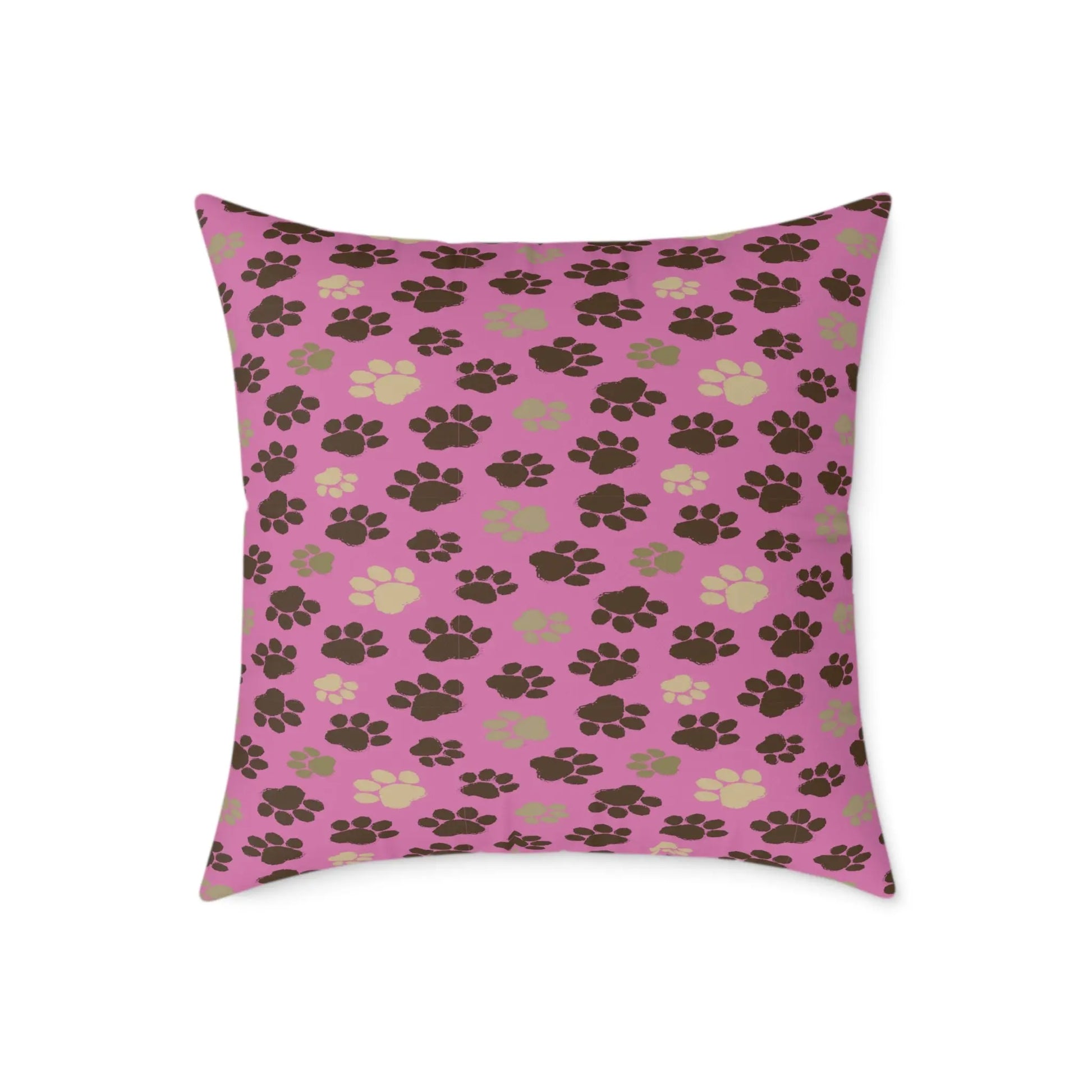 Cozy Pet-Themed Pillow, Cute Home Décor, Gift for Animal Lovers, Dog/Cat Bed Accessory, Valentine's Day/Celebration Printify