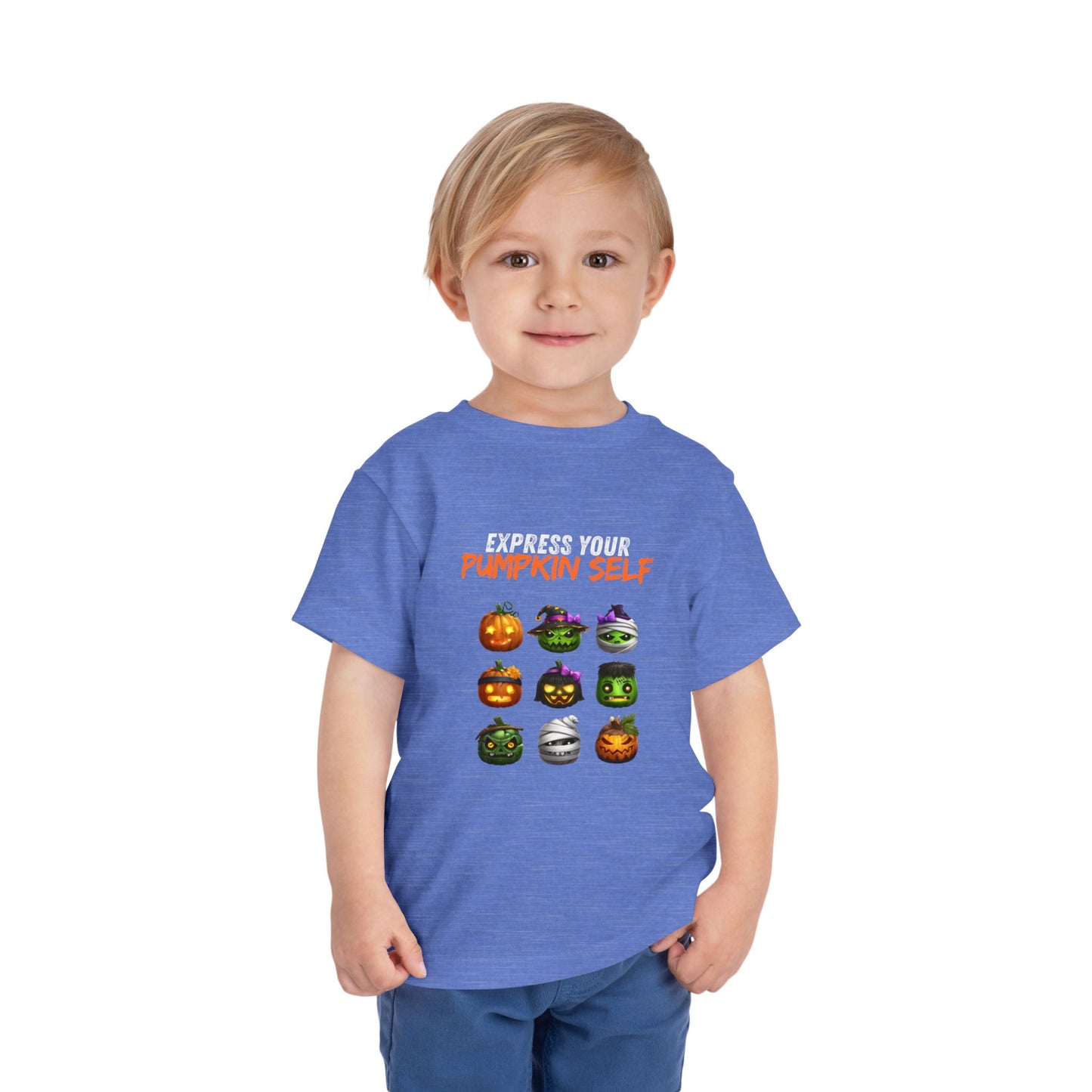 Toddler Halloween Pumpkin Tee, Kids Halloween T-Shirt, Cute Pumpkin Shirt, Toddler Pumpkin Self Tee, Trick or Treat Outfit, Fall [...]